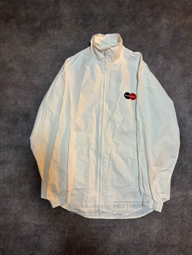 Balenciaga Balenciaga Mastercard White Jacket Size US S / EU 44-46 / 1 - 1 Thumbnail