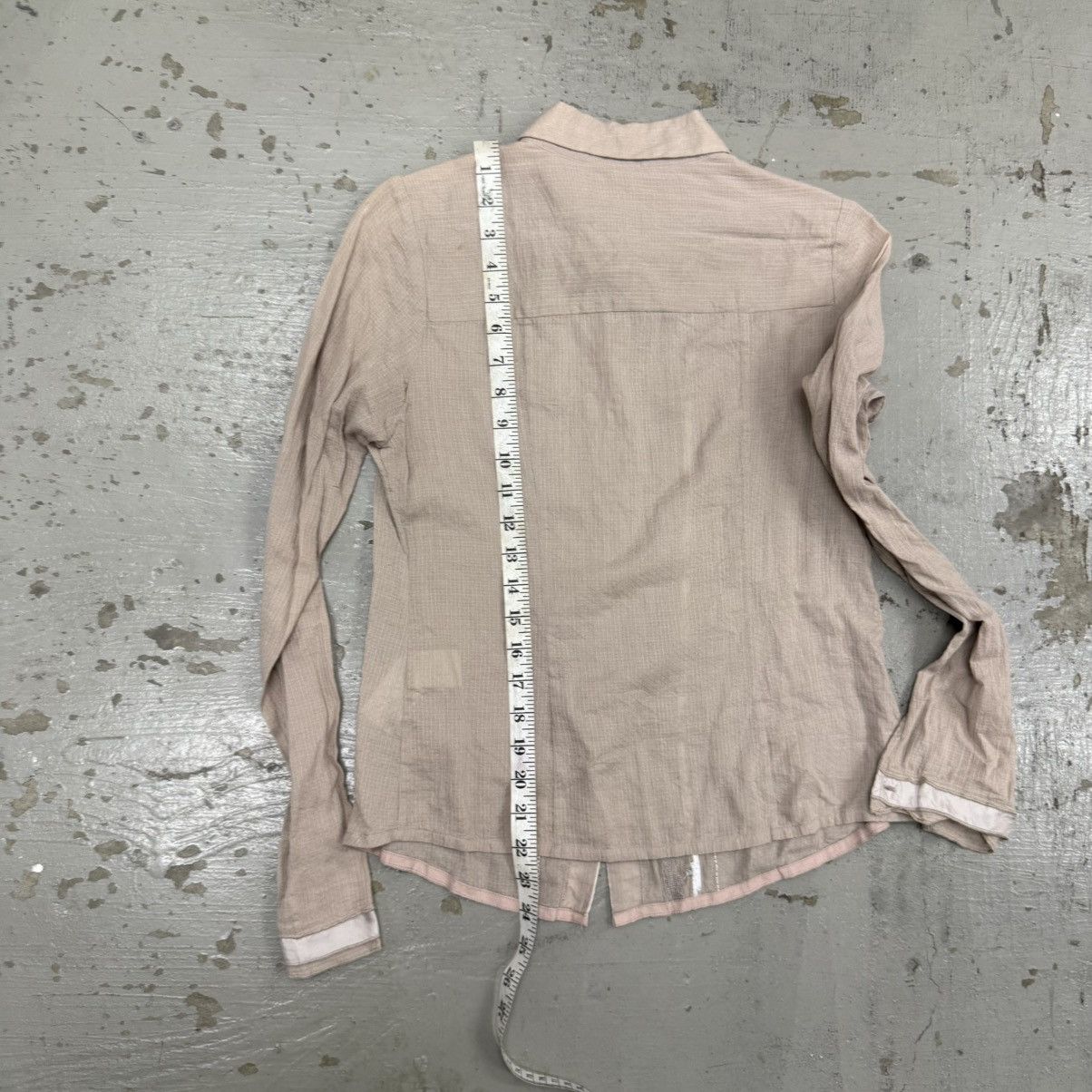 Marithe + Francois Girbaud Archives 90s Marithe Francois Girbaud Rhine Stone Shirt Size M / US 6-8 / IT 42-44 - 9 Thumbnail