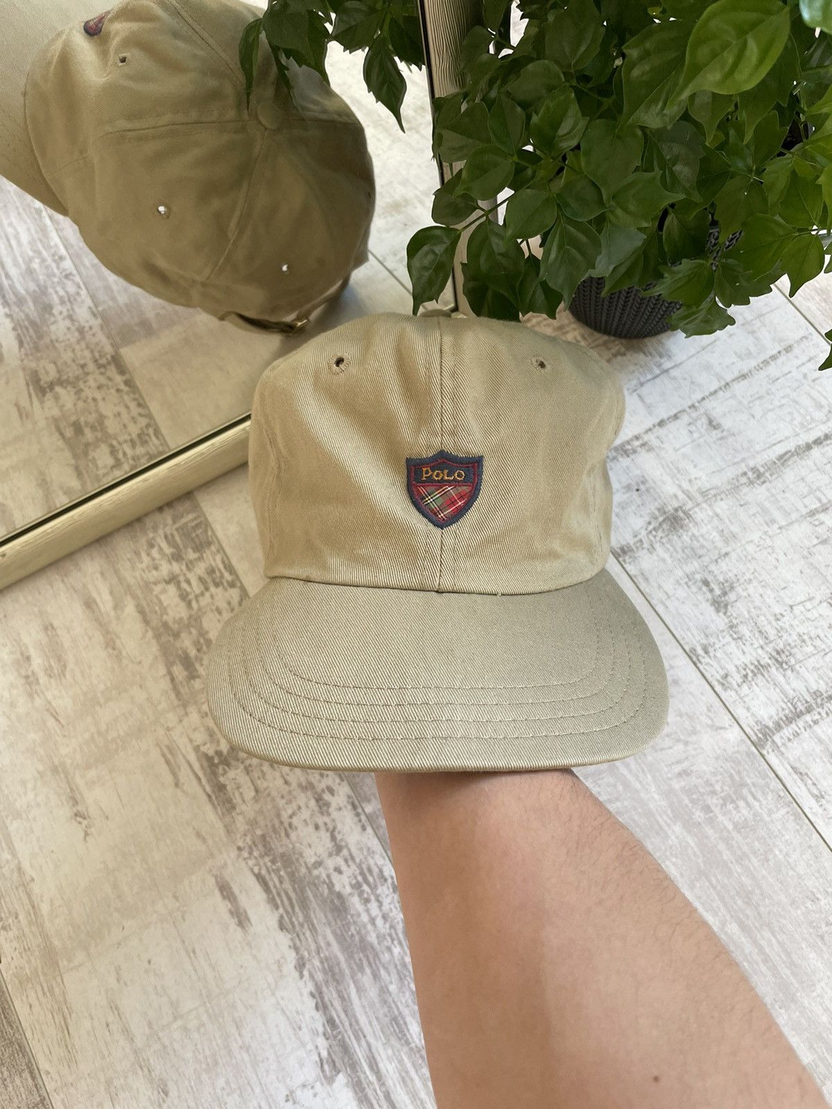 Polo Ralph Lauren × Vintage Polo Ralph Lauren Vintage 90’s Hat Cap Y2K Logo POLO Size ONE SIZE - 1 Thumbnail