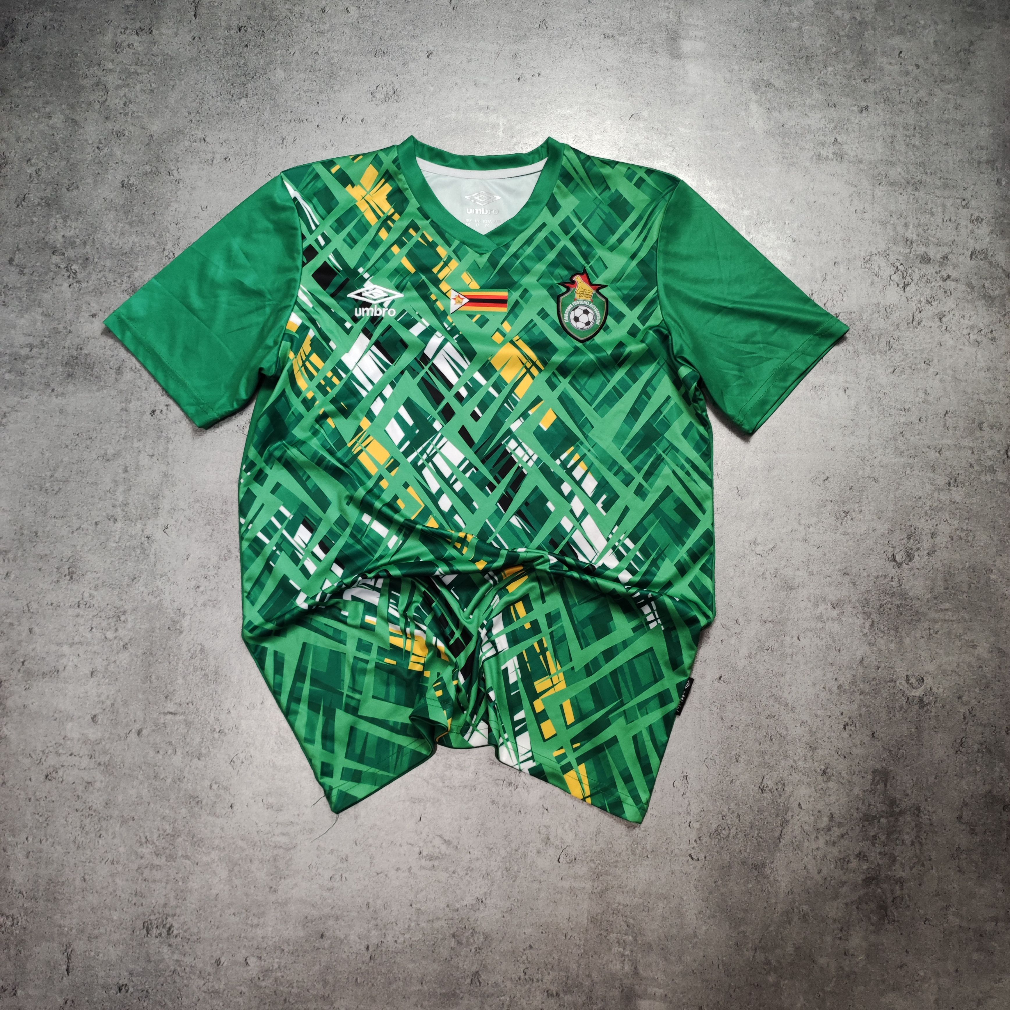 Very Rare VERY RARE Football Soccer Africa Zimbabwe Umbro 2021 Jersey