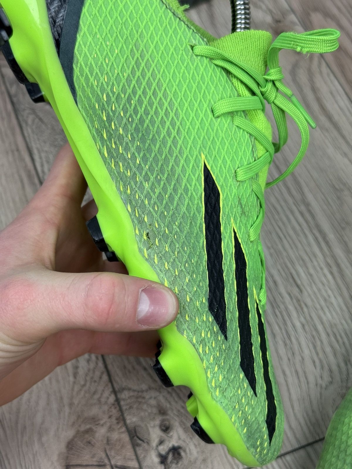Adidas × Vintage ADIDAS X SPEEDPORTAL FXG SOCCER CLEATS Size US 8.5 / EU 41-42 - 6 Thumbnail