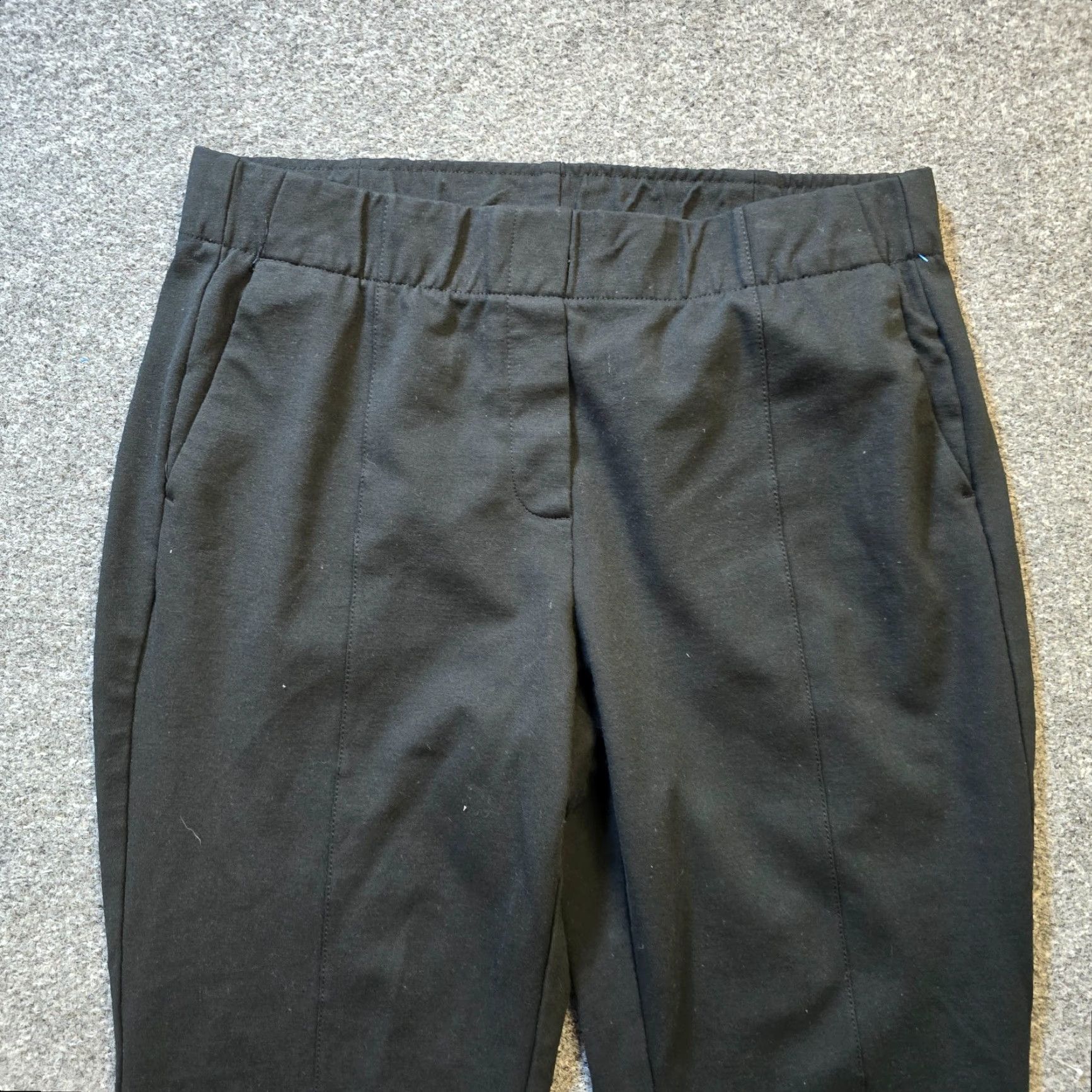 J. Jill J. Jill Pants Womens Medium Black Ponte Slim Leg Stretchy Casual Capsule Shirt? Size 32" / US 10 / IT 46 - 2 Thumbnail