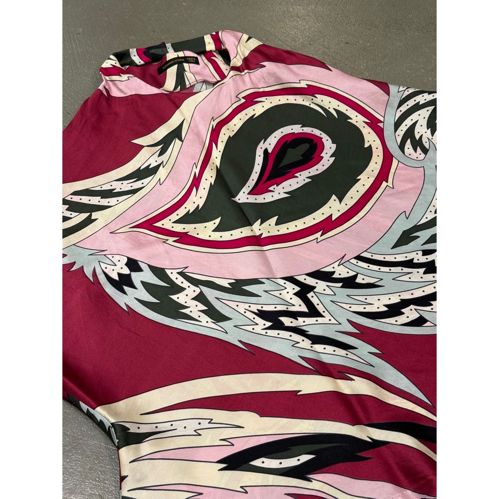 Alexander McQueen S/S2001 Alexander McQueen "Voss" paisley top Size M / US 6-8 / IT 42-44 - 6 Thumbnail