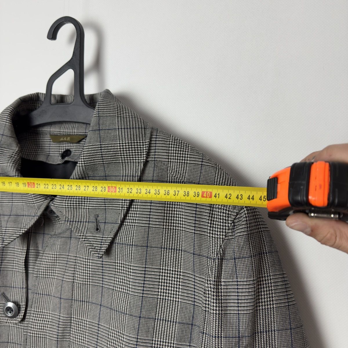 Yohji Yamamoto A.A.R by YOHJI YAMAMOTO D'URBAN Checked Belted Coat Jacket Size US L / EU 52-54 / 3 - 15 Thumbnail