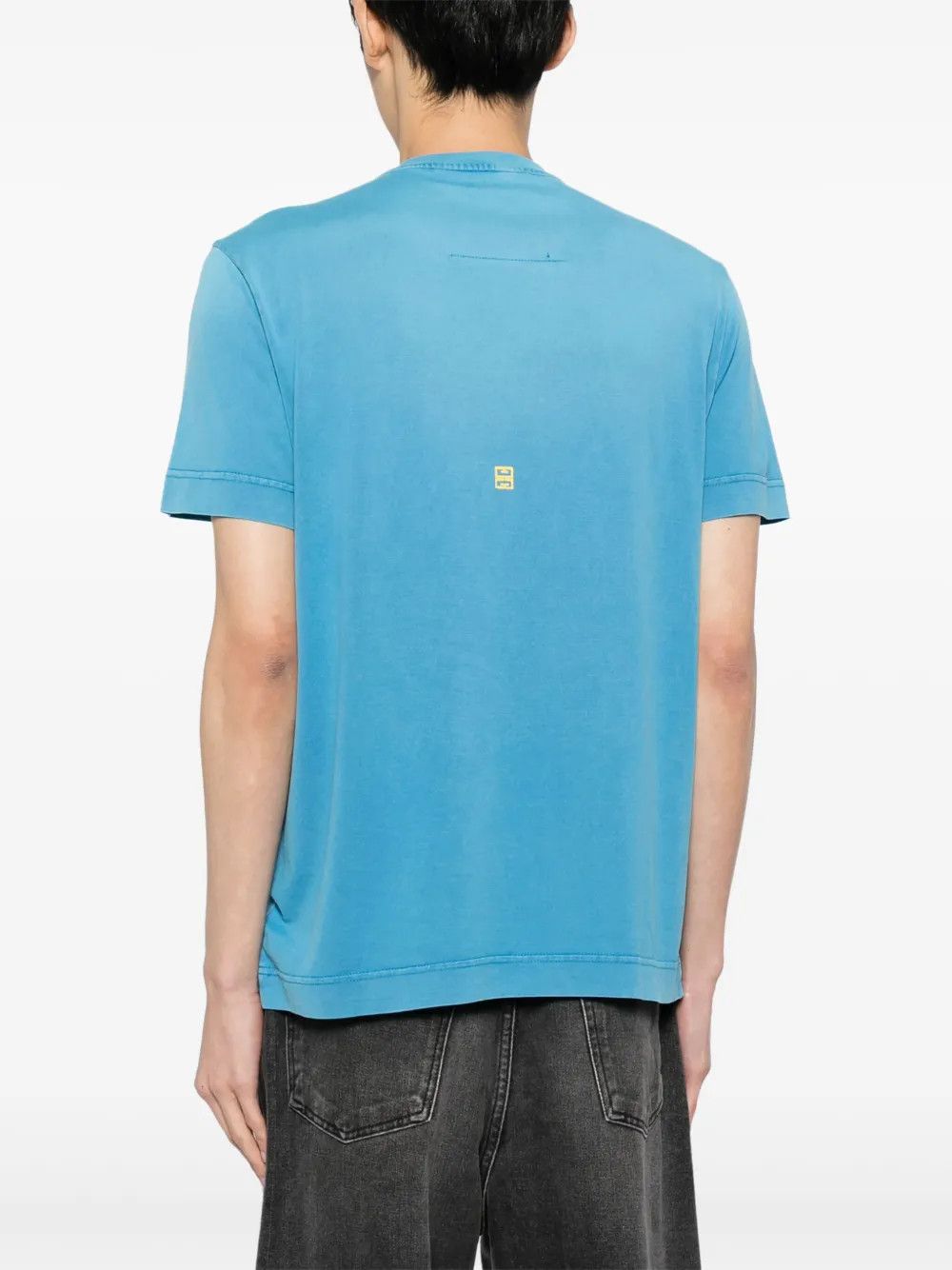 Givenchy x Josh Smith Blue Reaper Patch Logo T-Shirt Size US XXL / EU 58 / 5 - 4 Thumbnail