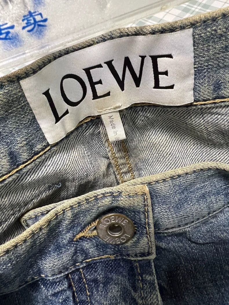 Loewe Loewe Ladies' loose jeans Size 33" - 4 Thumbnail