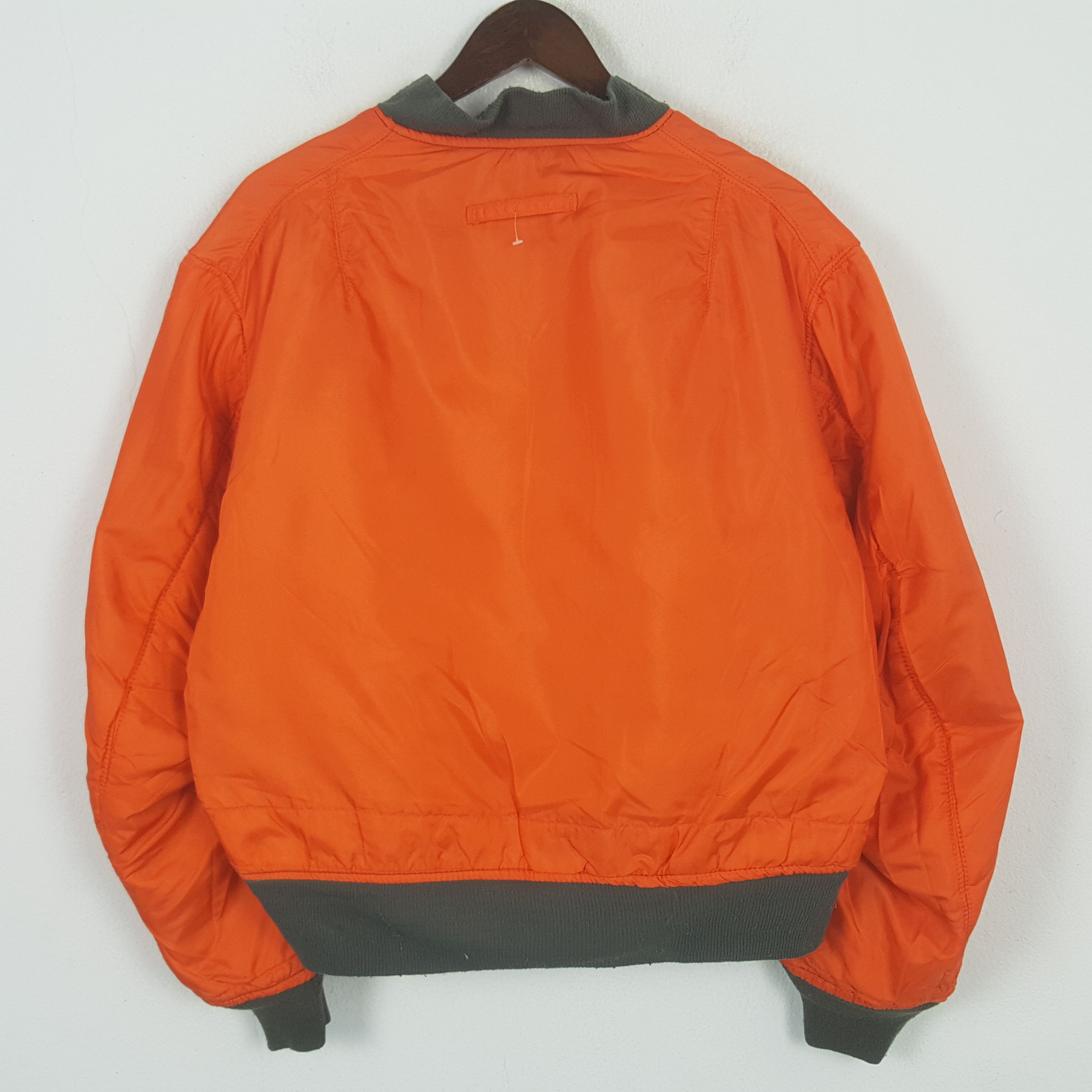 Alpha Industries Vintage Alpha Industries Custom HG Reversible Bomber Jacket Size US XL / EU 56 / 4 - 7 Thumbnail
