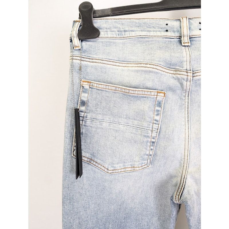 Amiri o1rshd1 Stack Flare Jeans in Stone Indigo Size US 32 / EU 48 - 16 Thumbnail