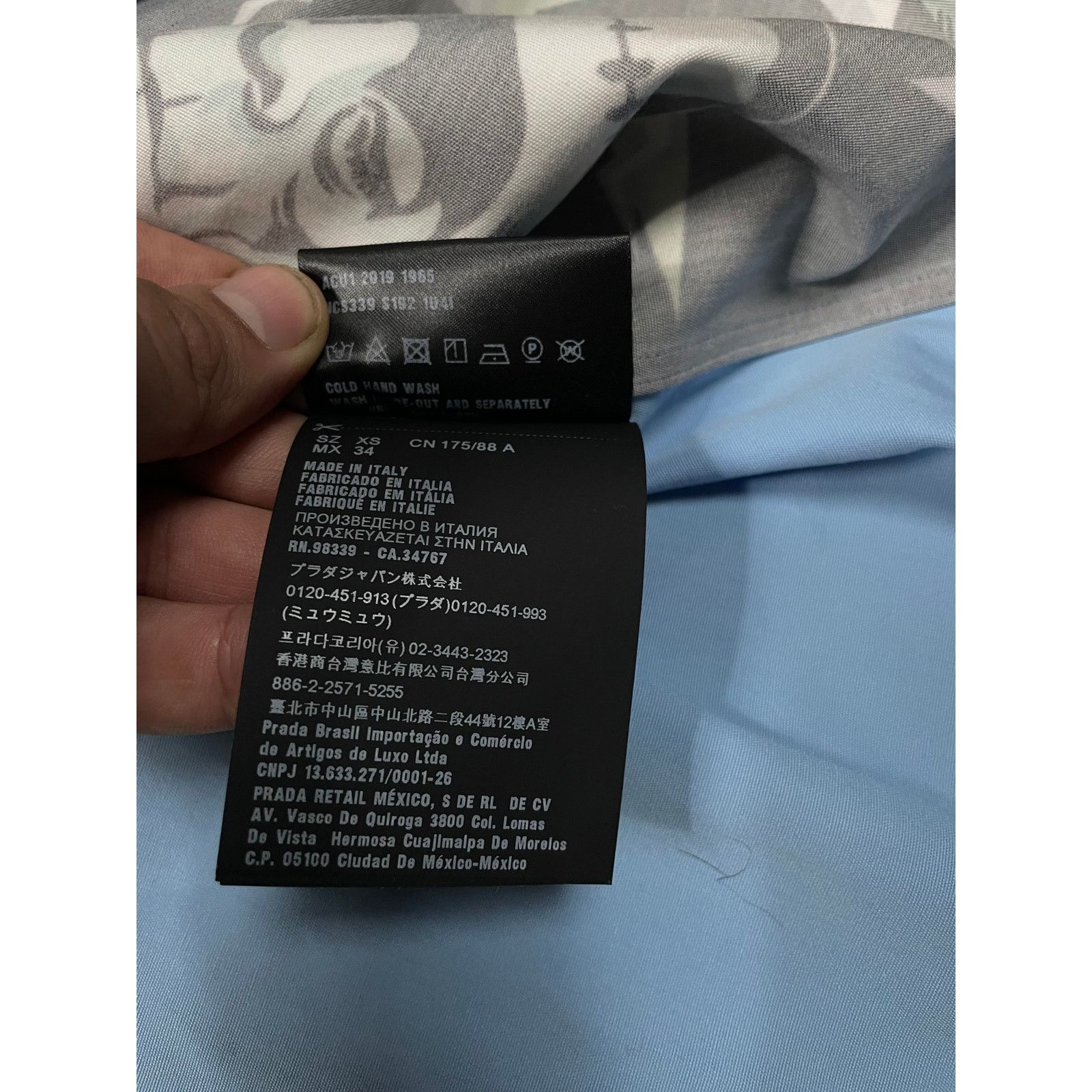 Prada Prada Frankenstein Button Up Double Panel XS Used Size US XS / EU 42 / 0 - 5 Thumbnail