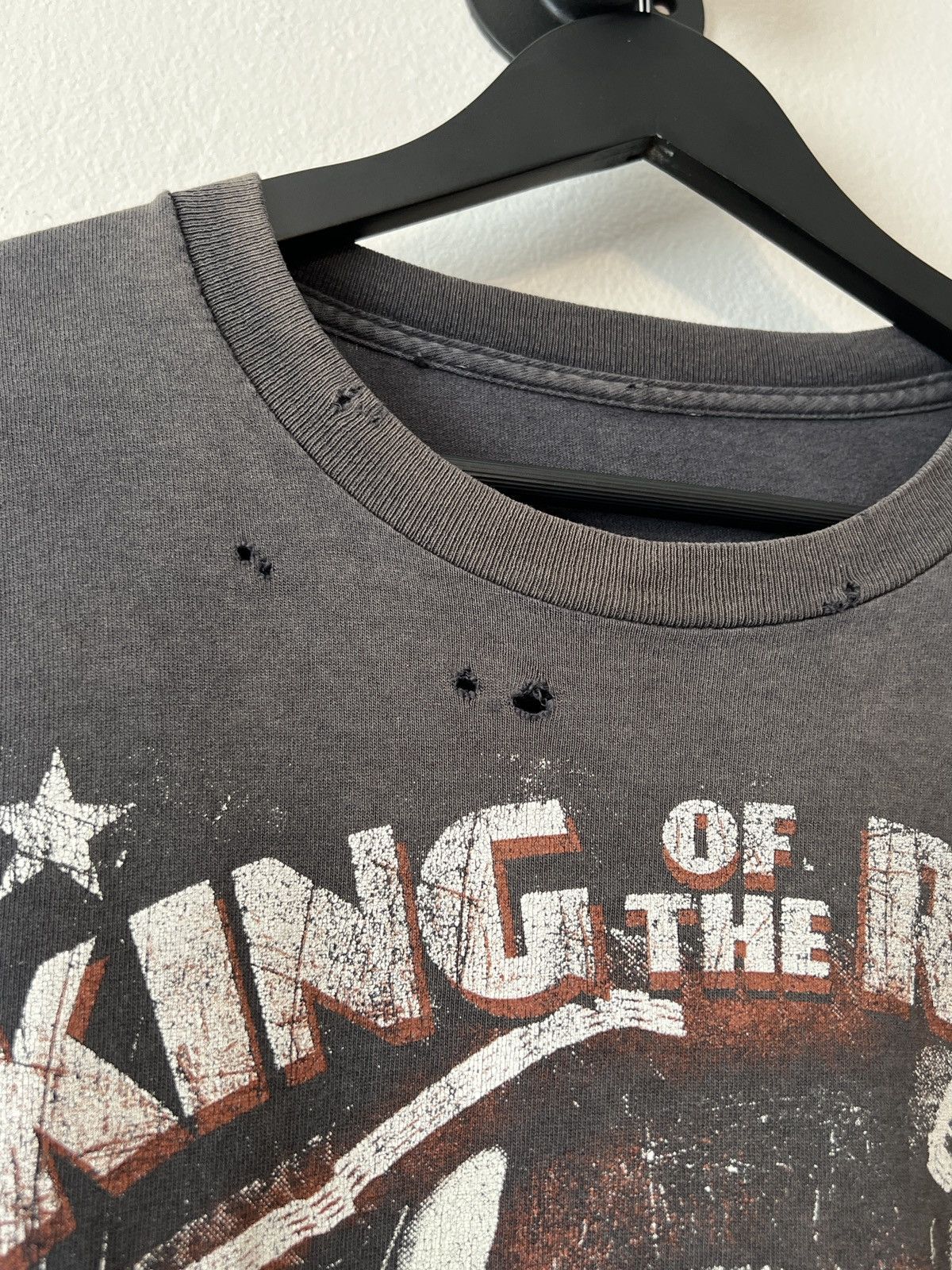 Vintage Vintage Andre The Giant King Of The Ring Tee Sun Faded Size US XL / EU 56 / 4 - 4 Thumbnail