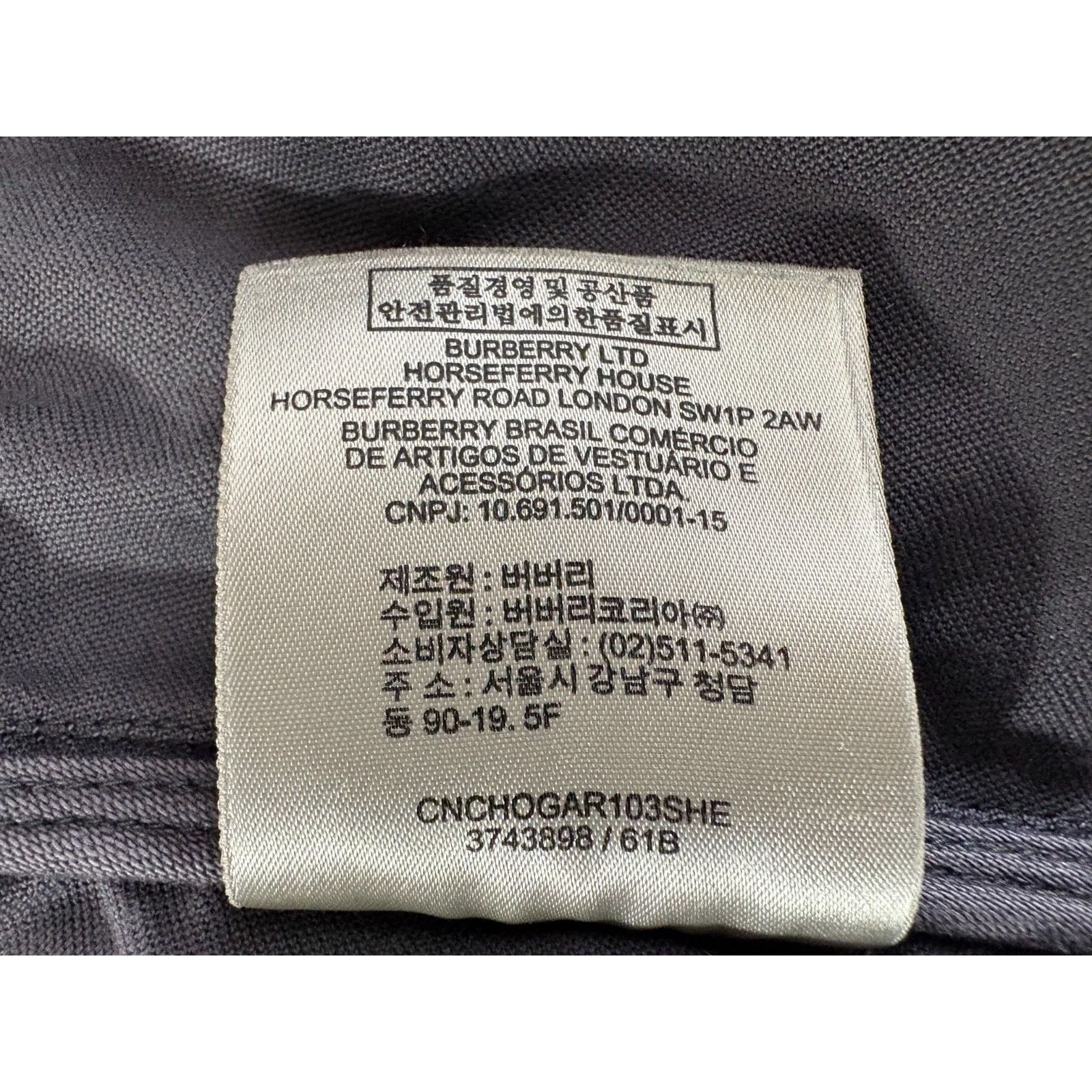 Burberry Burberry Brit Military M65 Style Field Jacket size S color g Size US S / EU 44-46 / 1 - 5 Thumbnail