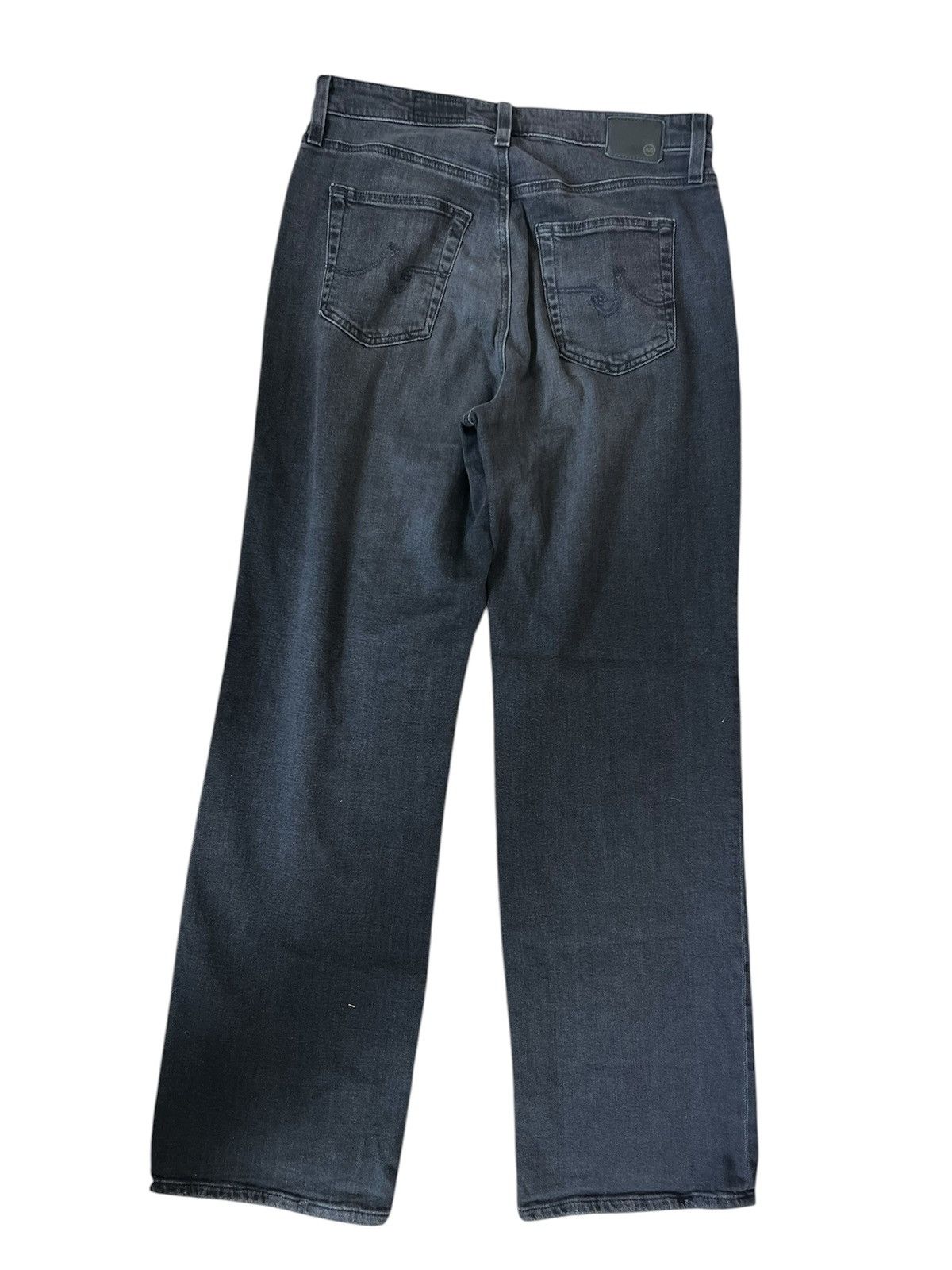 AG Jeans AG Jeans Kora High Rise Wide Leg Black Jeans | Size 28 Size 28" / US 6 / IT 42 - 2 Thumbnail