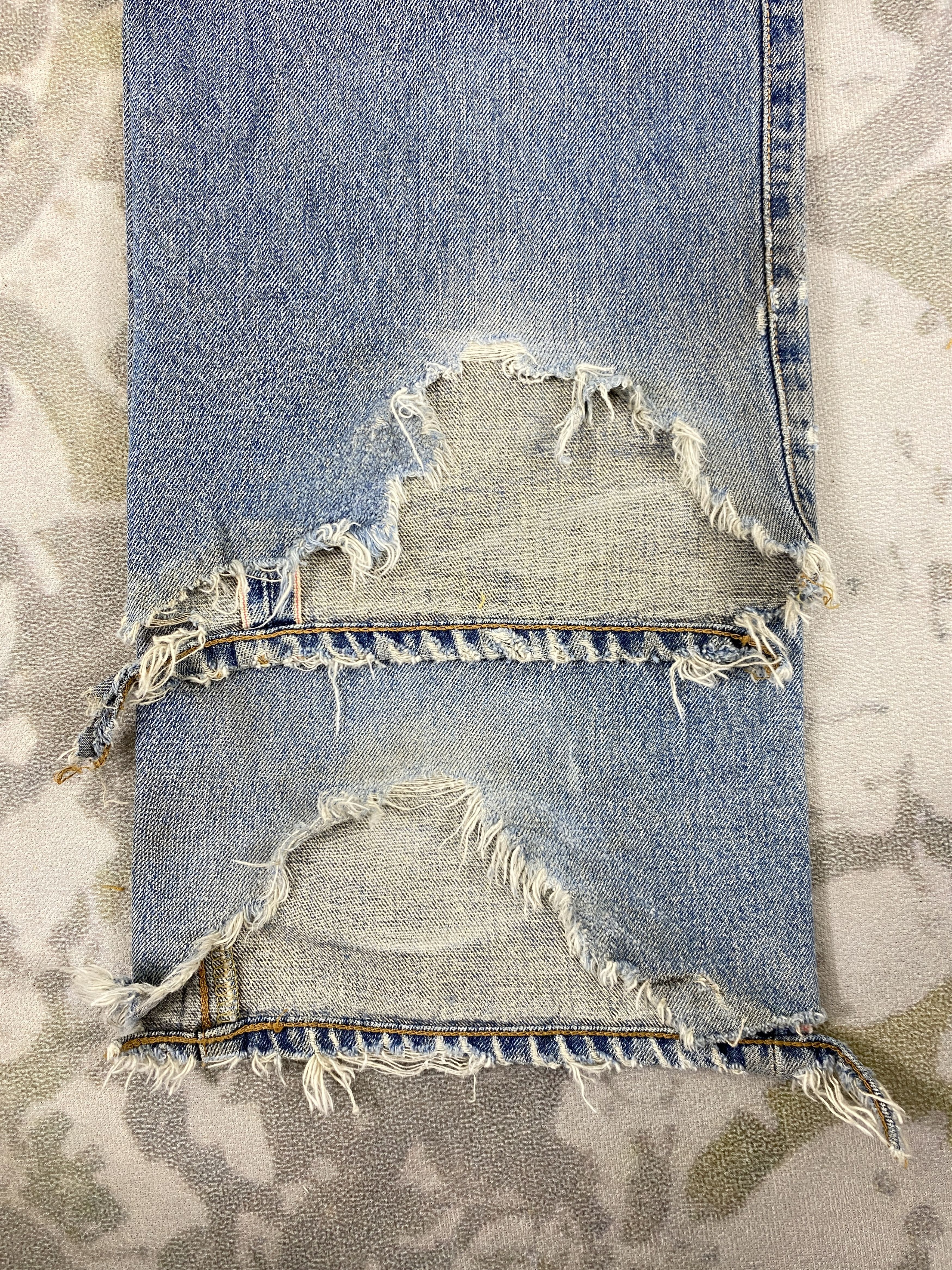 Edwin 🔥VINTAGE EDWIN 505z BAGGY SELVEDGE DENIM JEANS- JN3636 Size US 32 / EU 48 - 12 Thumbnail