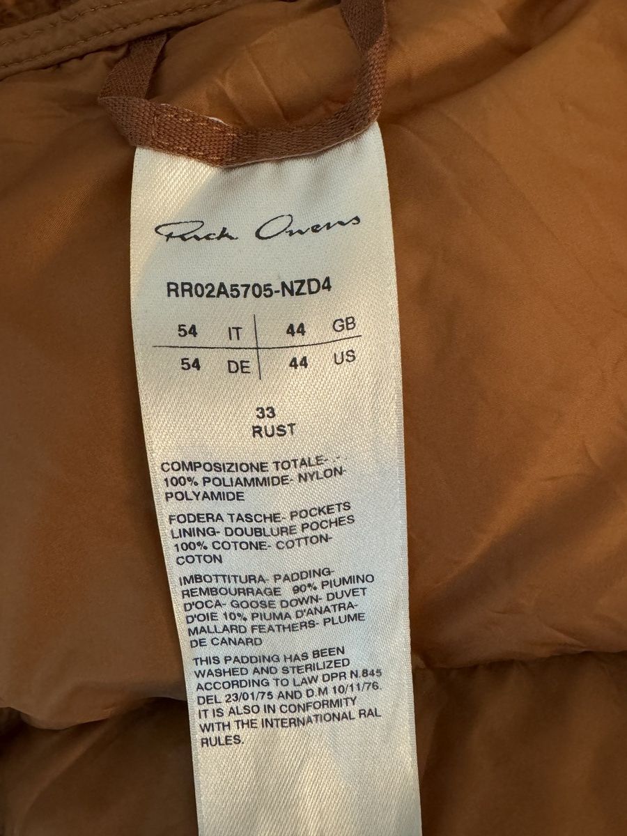 Rick Owens Rick Owens 21aw oversized Size US L / EU 52-54 / 3 - 4 Thumbnail