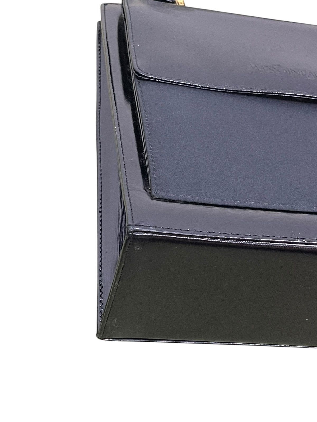 Yves Saint Laurent Full Leather YSL Yves Saint Laurent Vtg Hand Bag 1🟩6 Size ONE SIZE - 6 Thumbnail