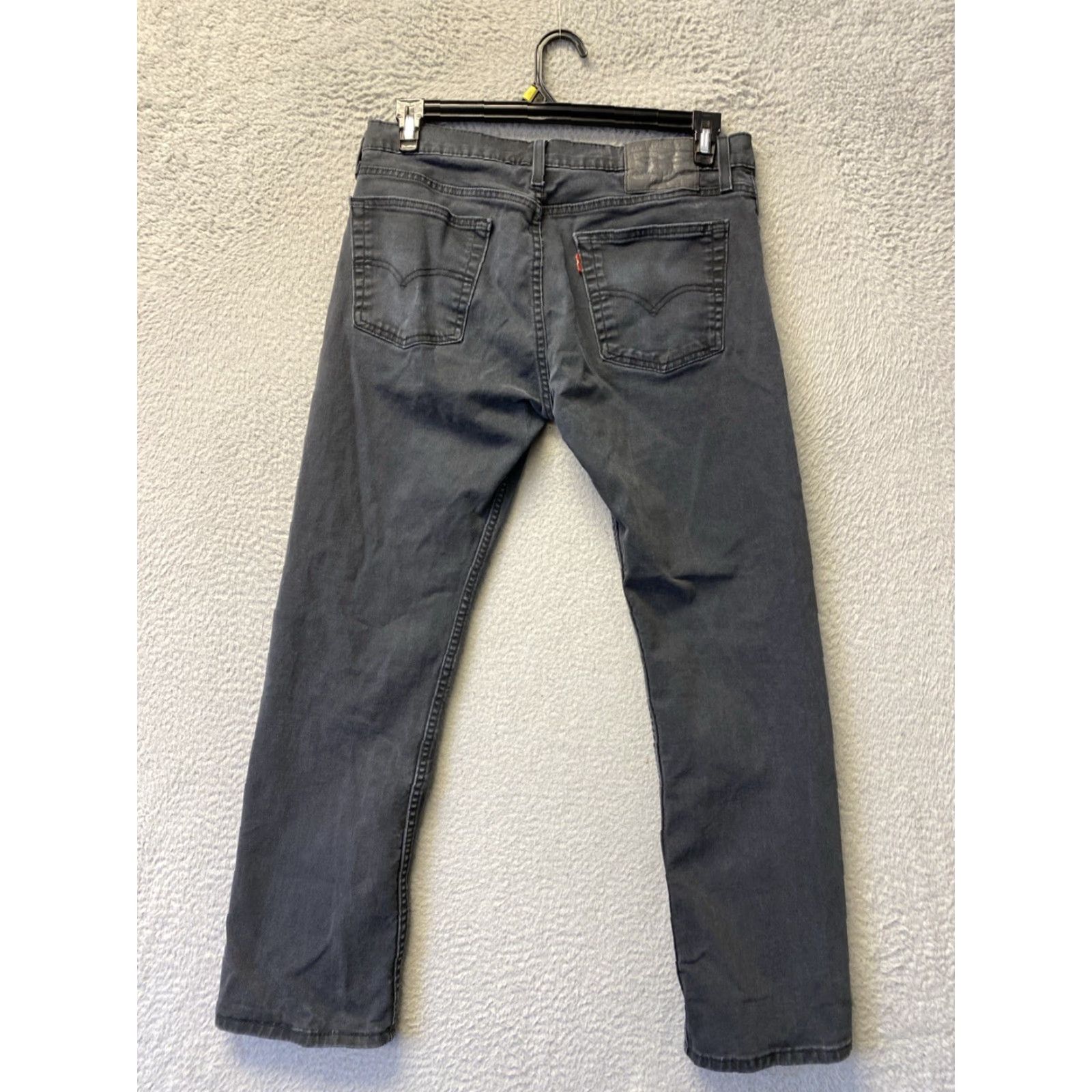 Levi's VINTAGE Levi’s 512 Jeans Slim 32x30 Faded Black Denim 5-Pocket Regular Men Size US 32 / EU 48 - 7 Thumbnail