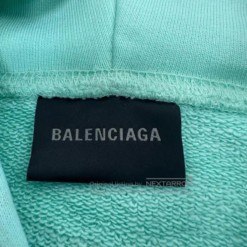 Balenciaga Balenciaga Cola Embroidery Zipper Hooded Long Sleeve Sweat Size US XS / EU 42 / 0 - 3 Thumbnail