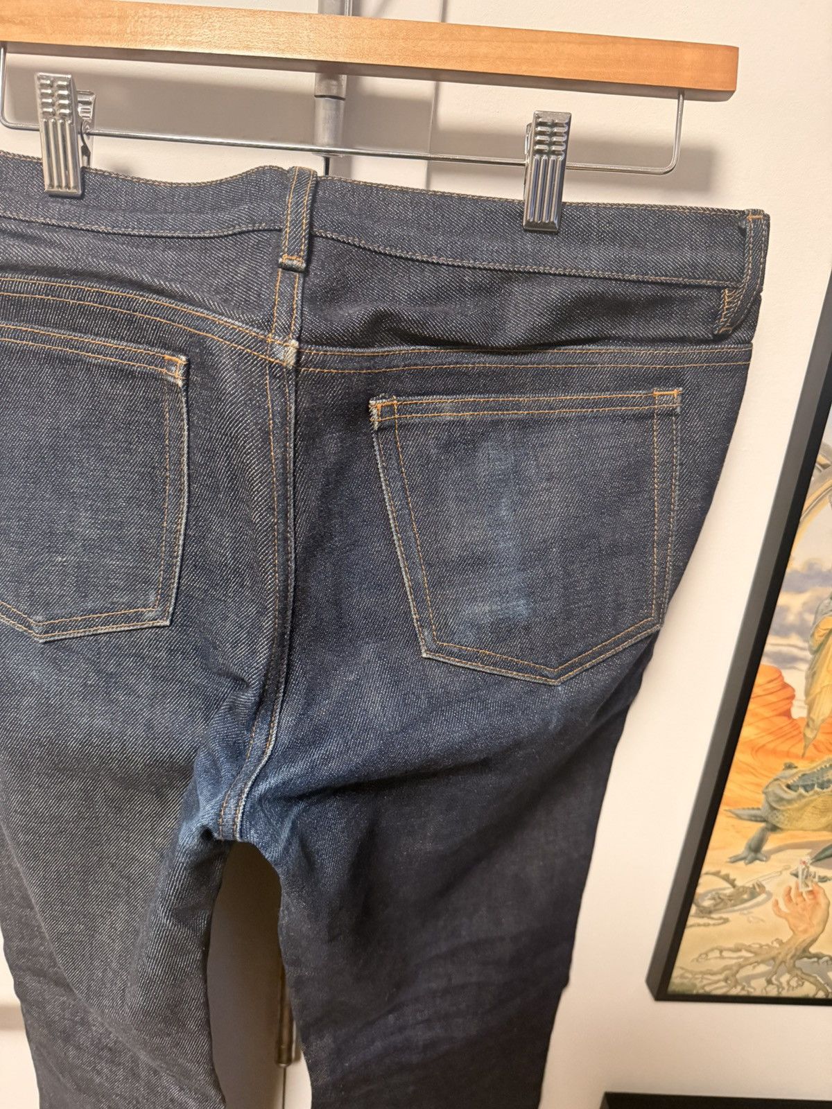 A.P.C. × Kid Cudi APC Kid Cudi “Dream On” Petit Standard Jeans Indigo Size 32 Size US 32 / EU 48 - 4 Thumbnail