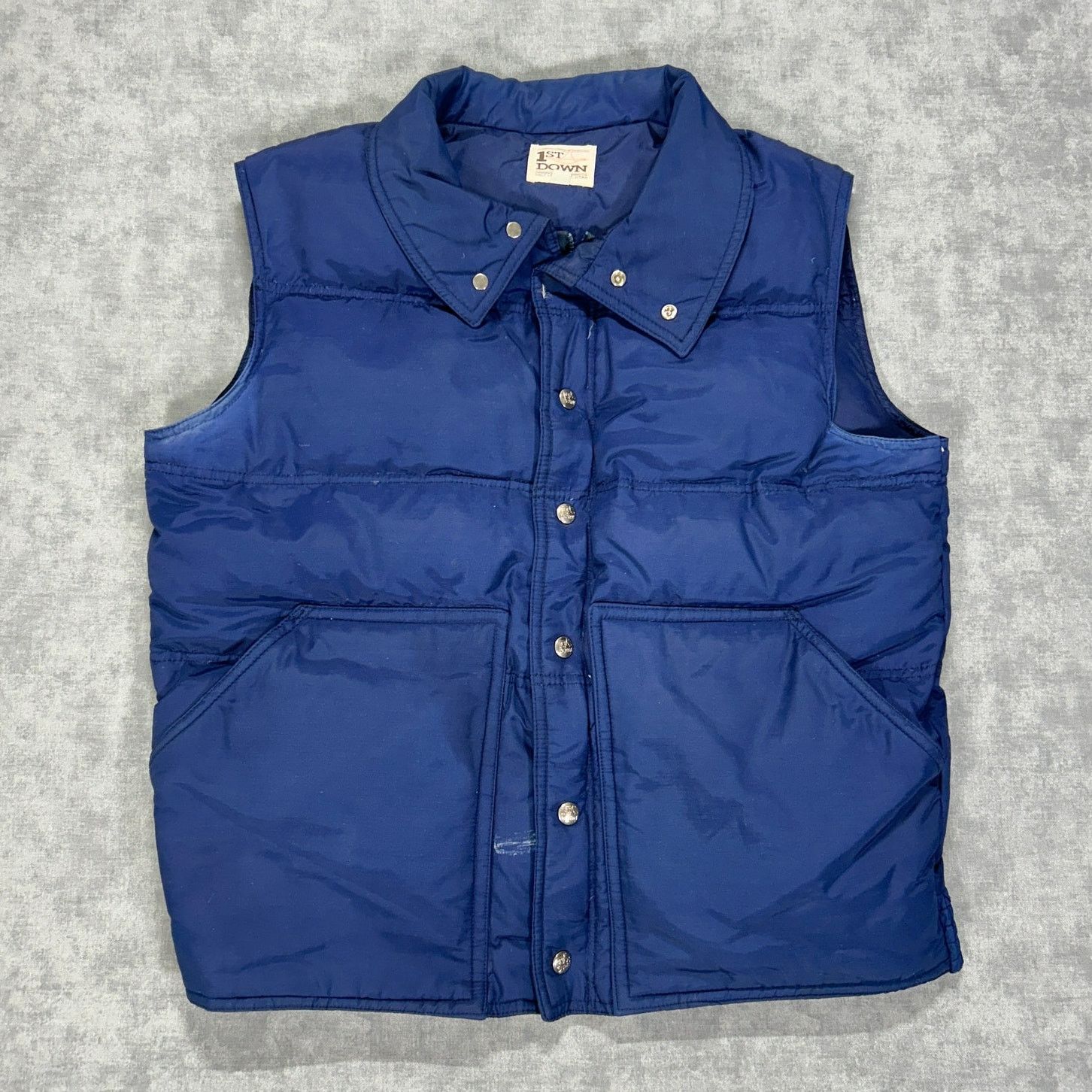 Vintage VTG 1st Down SLC Utah gorpcore goose down puffer vest mns XL Size US XL / EU 56 / 4 - 1 Thumbnail