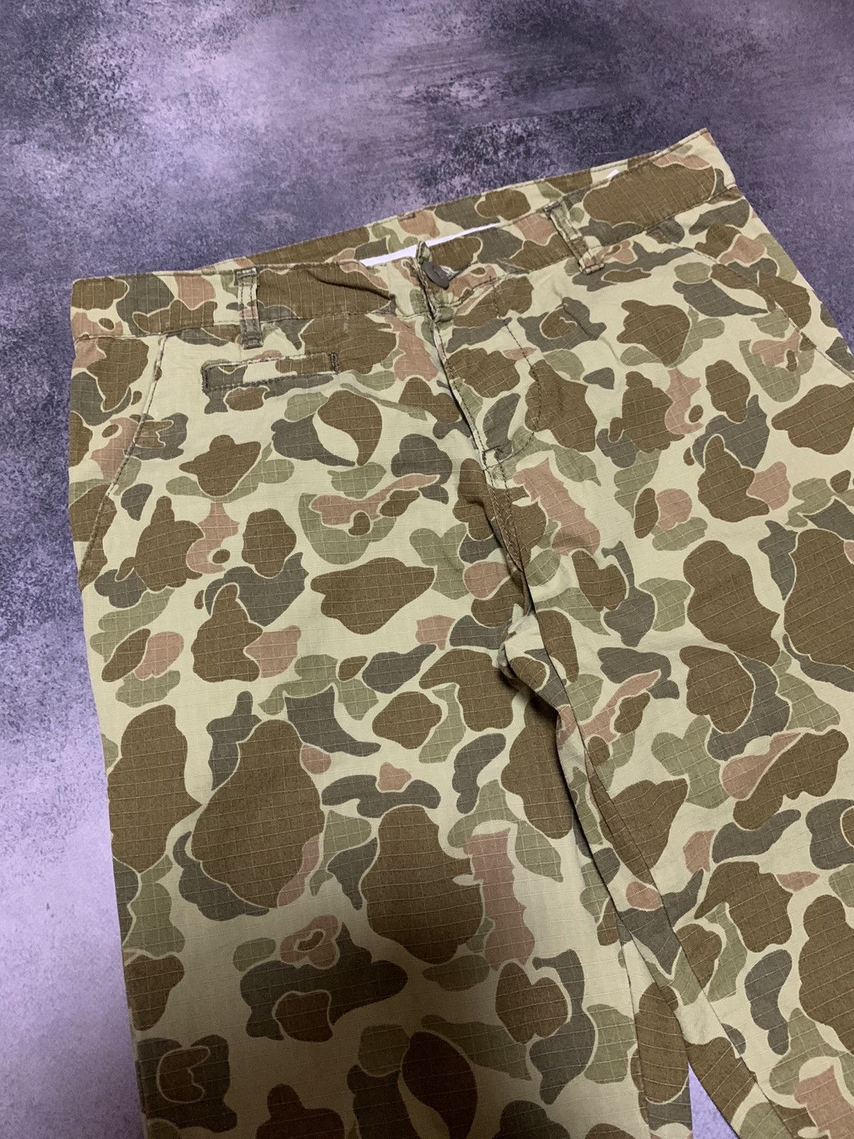 Carhartt × Carhartt Wip Carhartt WIP Sid Pant Hondo Camo Isle Slim Fit W26 L32 Size US 26 / EU 42 - 2 Thumbnail