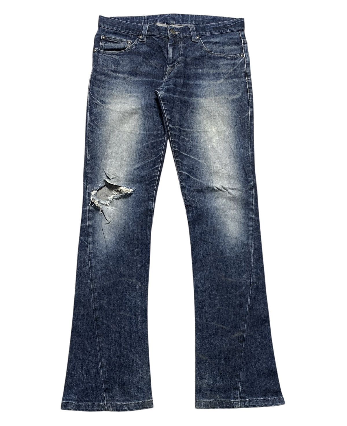 Tornado Mart Distressed Tornado Mart ifsix LGB KMRII Washed Jeans Pant Size US 32 / EU 48 - 1 Thumbnail