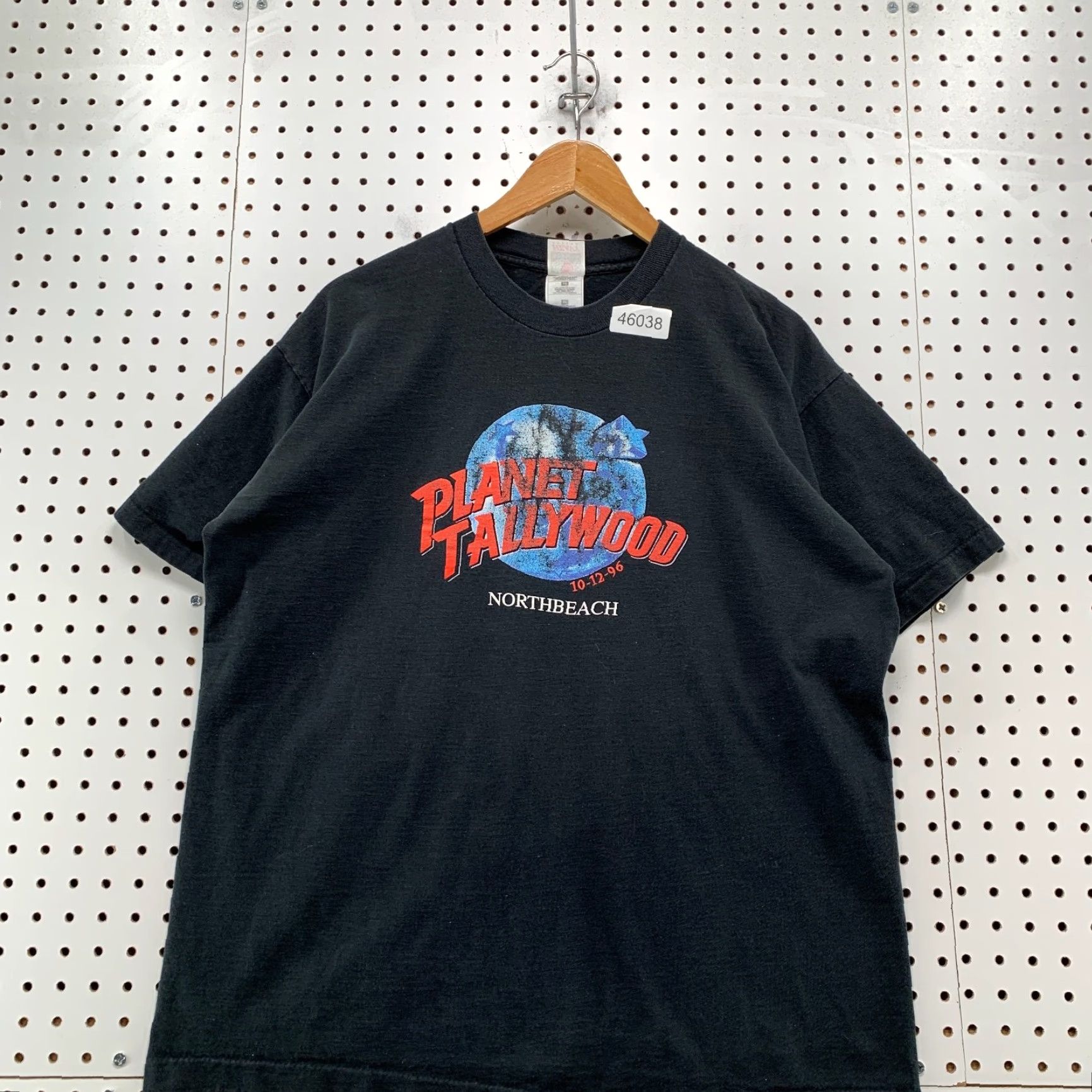Planet Hollywood VINTAGE Planet Hollywood Shirt Mens XL Black Single Stitch Northbeach Made USA T-Shirt 90s Mens Black Planet Hollywood Shirt XL Vintage 1990s Size US XL / EU 56 / 4 - 2 Thumbnail