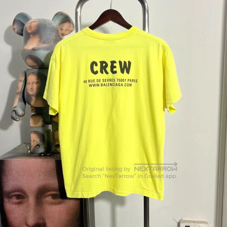 Balenciaga Balenciaga Crew Short Sleeve Size US L / EU 52-54 / 3 - 2 Thumbnail
