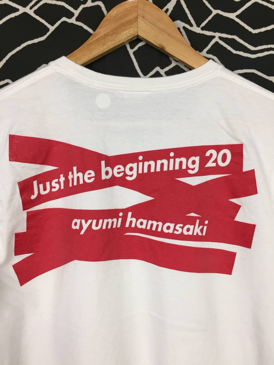 Band Tees × Japanese Brand Ayumi Hamasaki Japan Pop Star Just The Beginning 20 Tee Size US M / EU 48-50 / 2 - 8 Thumbnail