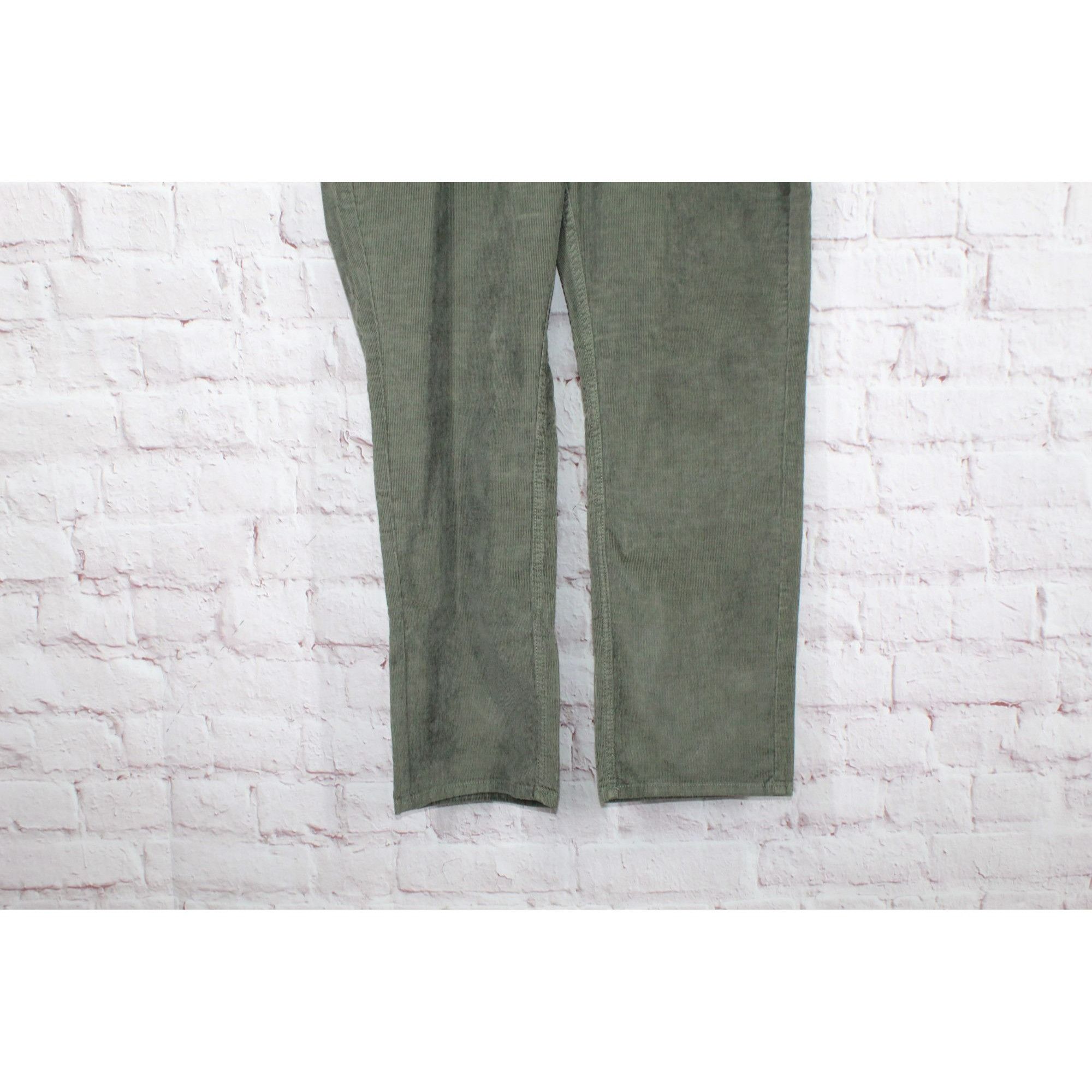 L.L. Bean LL Bean Women's Five Pocket Corduroy Pants Mid Rise Size 38" / US 16 / IT 52 - 3 Thumbnail