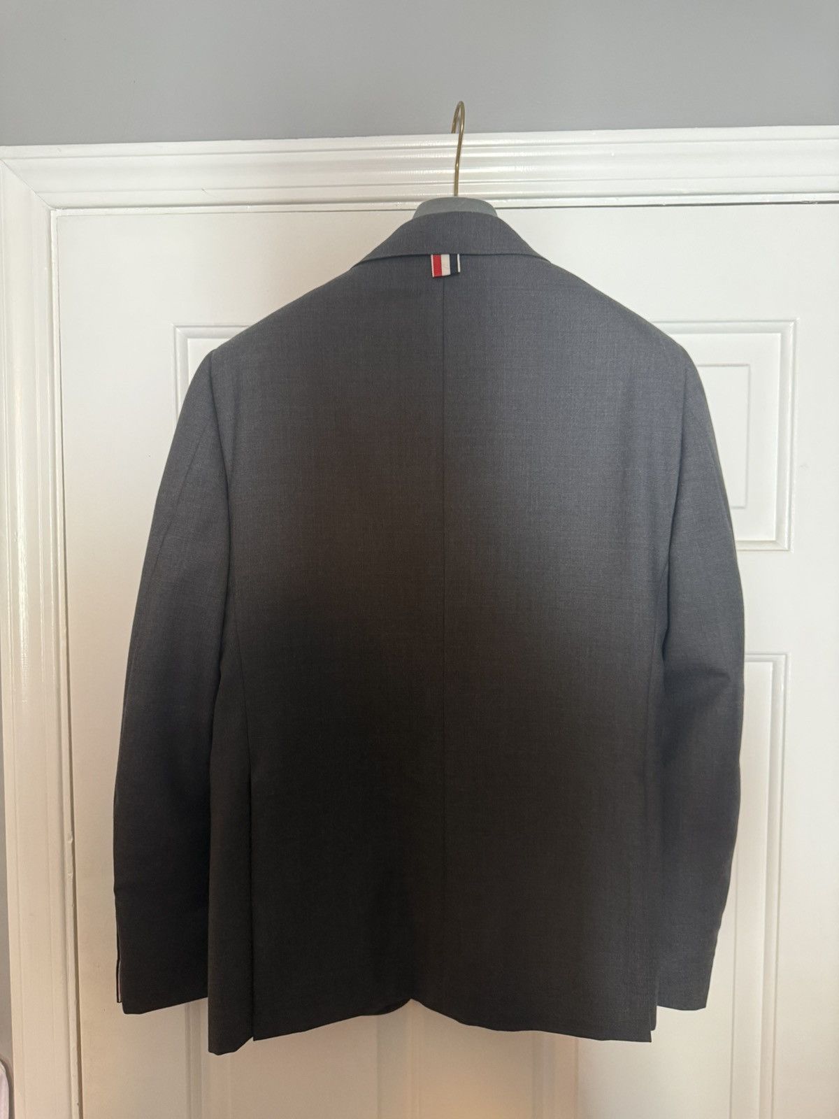 Thom Browne Thom Browne Classic suit Jacket size 1 Dark grey Size 40R - 2 Thumbnail