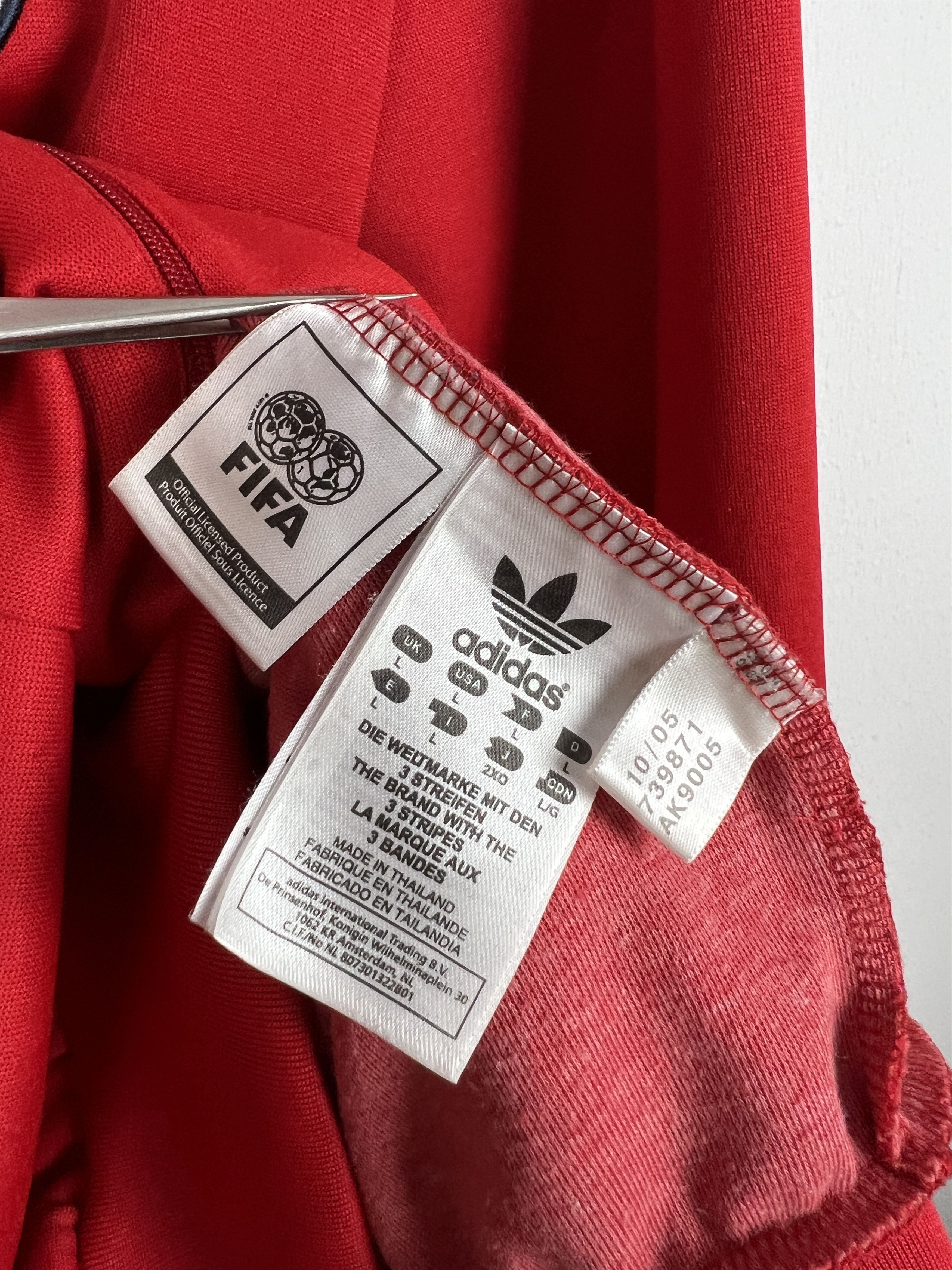Adidas Adidas Originals England Football Jacket Track Top World Cup Size US L / EU 52-54 / 3 - 8 Thumbnail