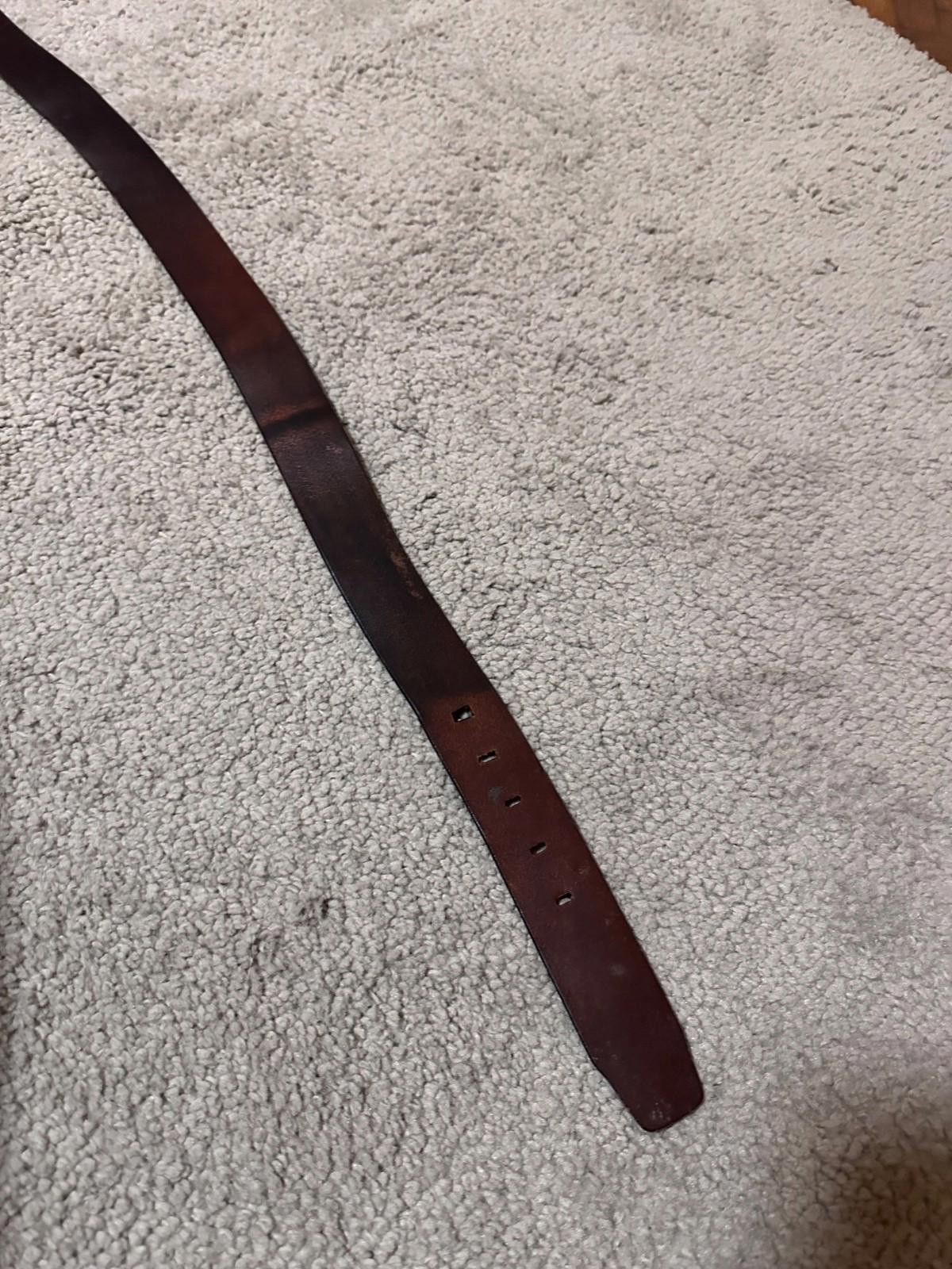 Diesel Diesel Leather Belt Brown Sz 105cm Size ONE SIZE - 8 Thumbnail