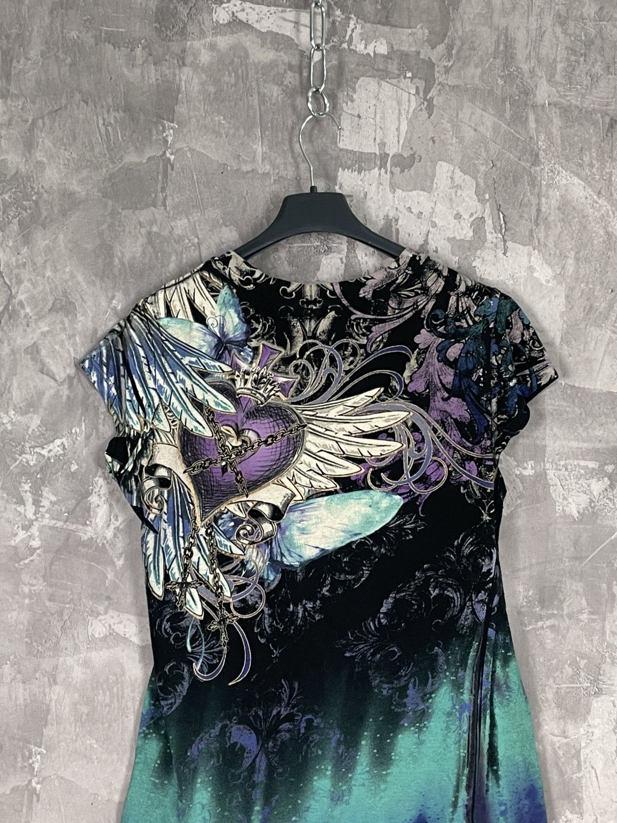 Other Vintage Rainbow Crazy Y2K Tank Top Affliction Style Size M / US 6-8 / IT 42-44 - 9 Thumbnail