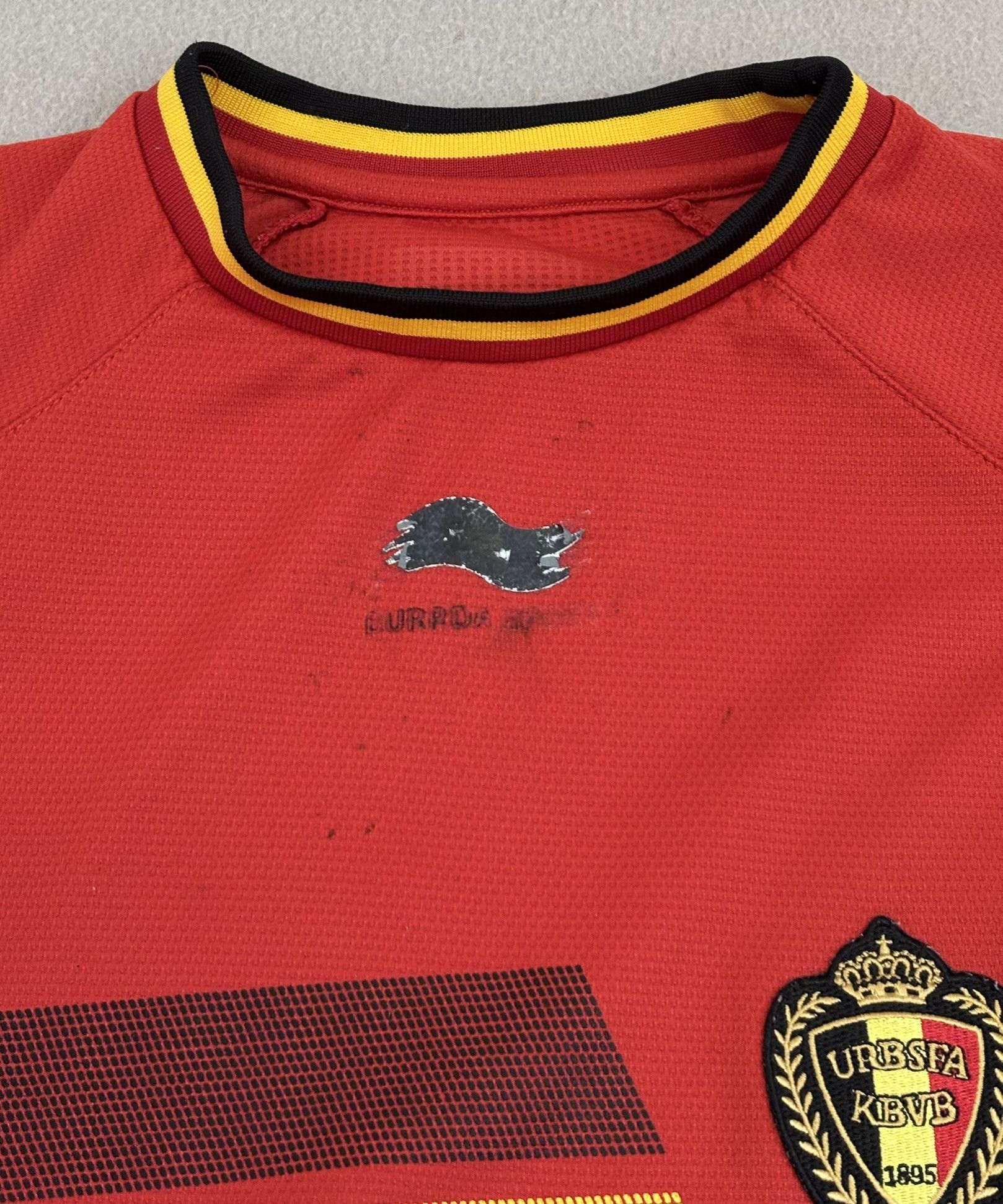 Other Belgium 2014 Burrda Sport Football Jersey Size L Size US L / EU 52-54 / 3 - 8 Thumbnail