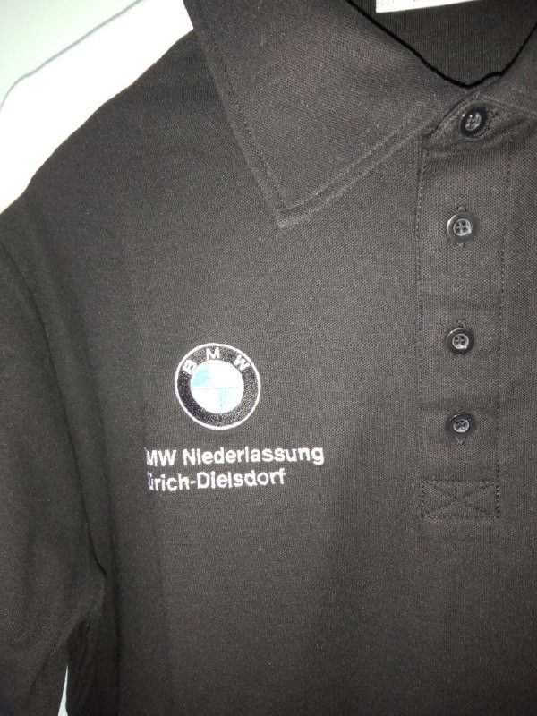 BMW BMW Racing Polo Shirt Niederlassung Zurich - Dielsdorf Size US L / EU 52-54 / 3 - 4 Thumbnail