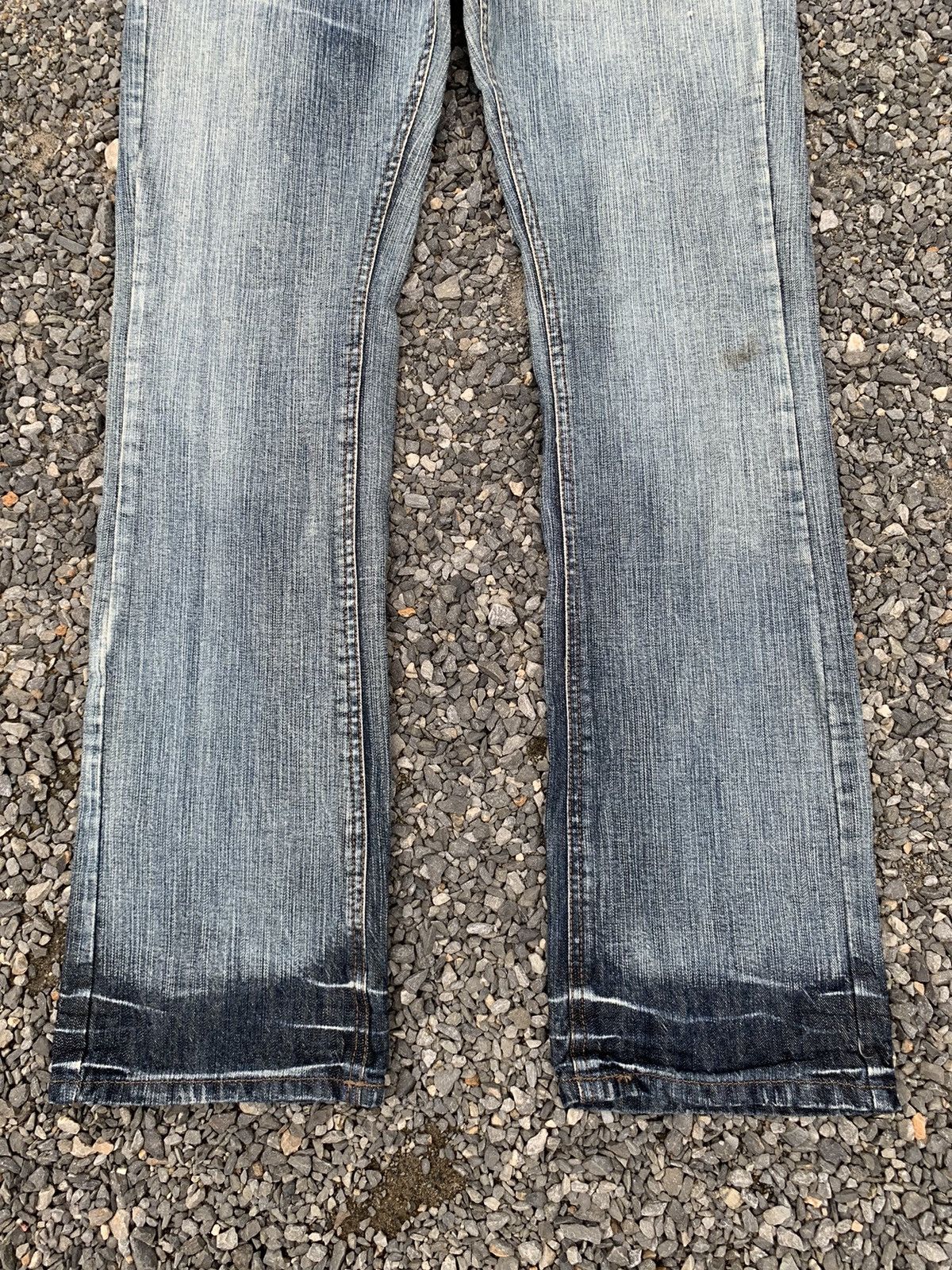 Tornado Mart FLARE IN THE ATTIC PUNK STYLE JAPANESE DISTRESSED DENIM Size US 32 / EU 48 - 6 Thumbnail