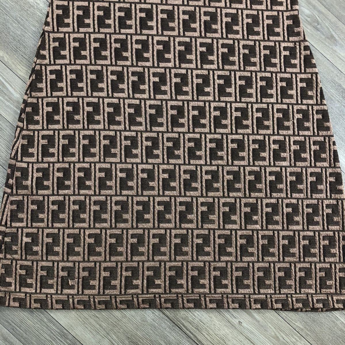 Fendi Vintage Fendi Maslia FF Monogram Tank Top Luxury Size M / US 6-8 / IT 42-44 - 9 Thumbnail