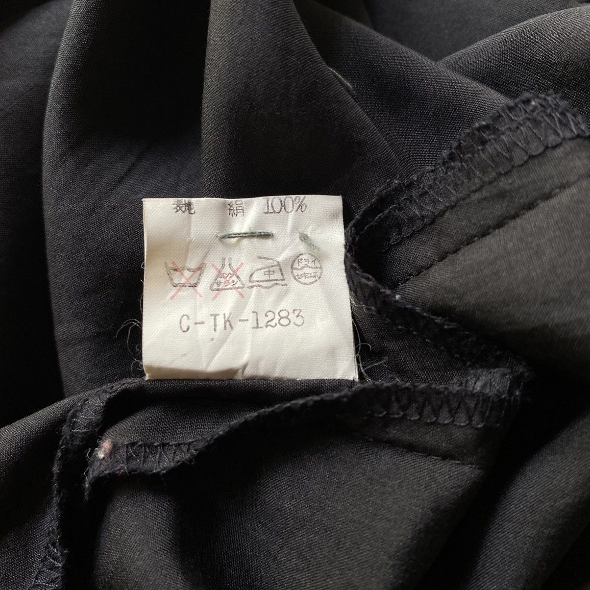 Givenchy GIVENCHY Black Long Sleeve Blouse with Tie Neck Size M / US 6-8 / IT 42-44 - 16 Thumbnail