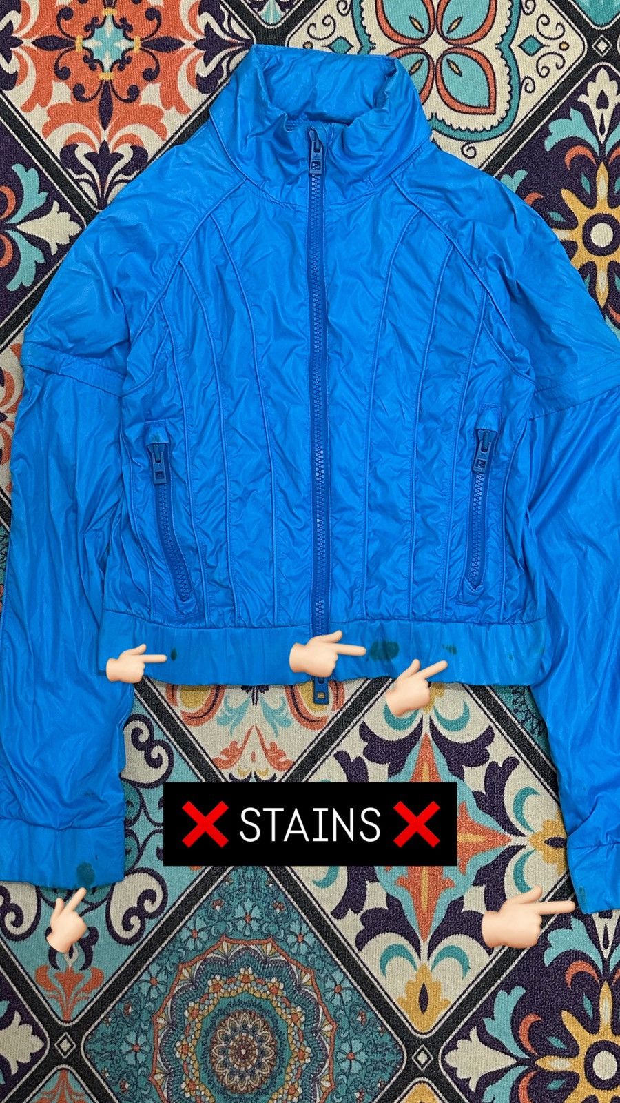 Adidas × Stella McCartney AW09 Adidas x Stella Mccartney Detachable Light Sport Jacket Size M / US 6-8 / IT 42-44 - 3 Thumbnail