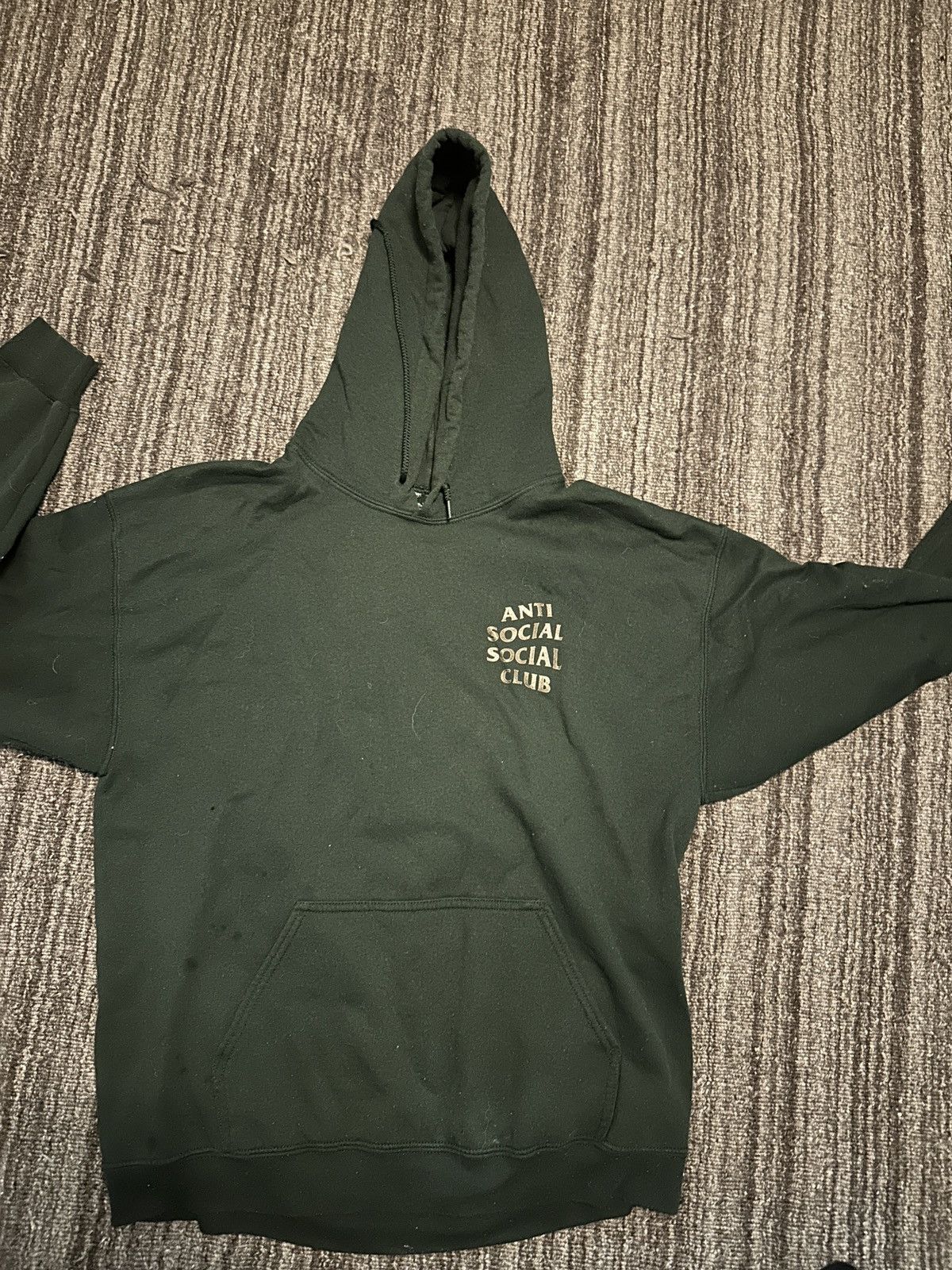 Anti Social Social Club Anti Social Social Club FW16 “Redeemer” Green/Gold Hoodie Size US L / EU 52-54 / 3 - 2 Thumbnail