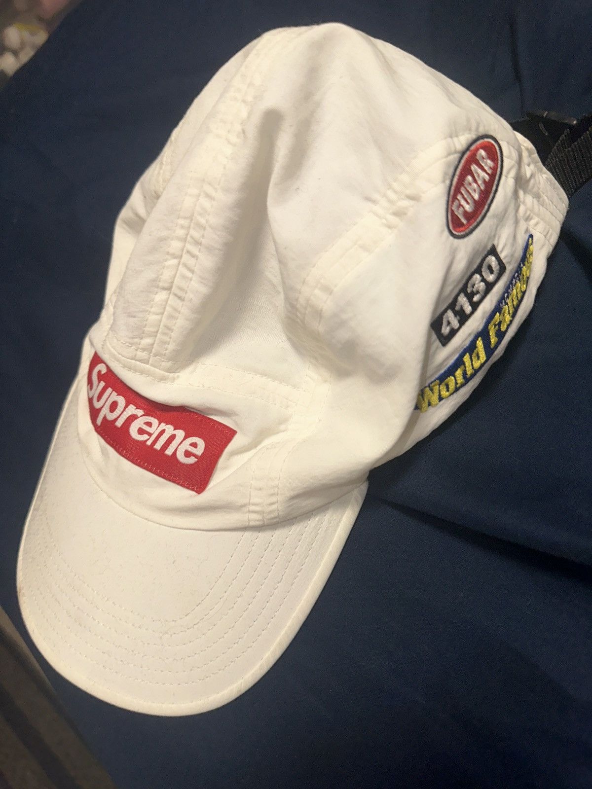 Supreme Supreme Trail Camp Cap White Size ONE SIZE - 1 Thumbnail