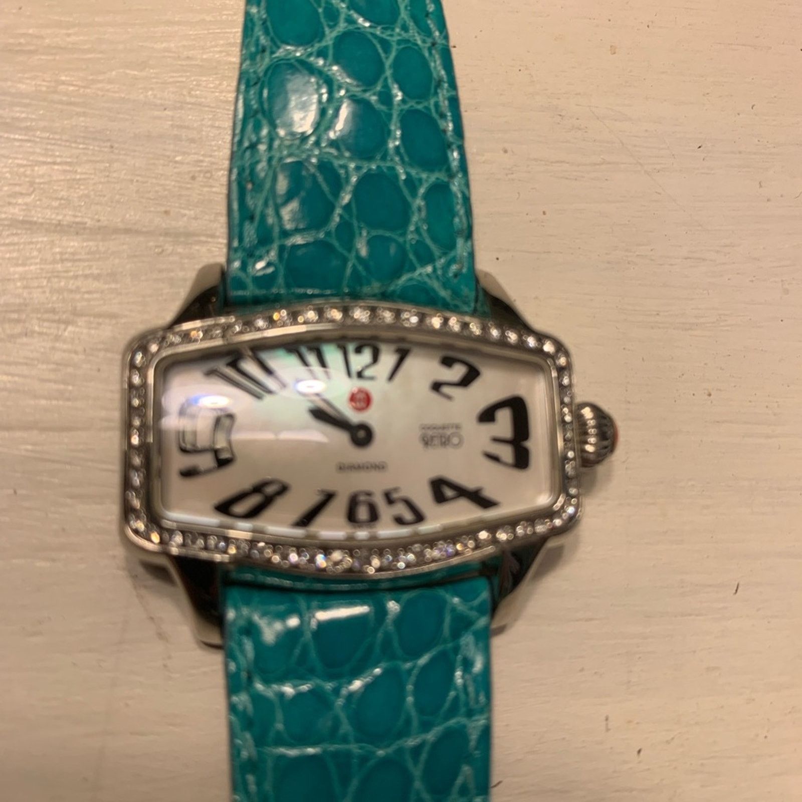 Other RARE MICHELE RETRO COQUETTE DIAMOND WATCH Size ONE SIZE - 2 Thumbnail