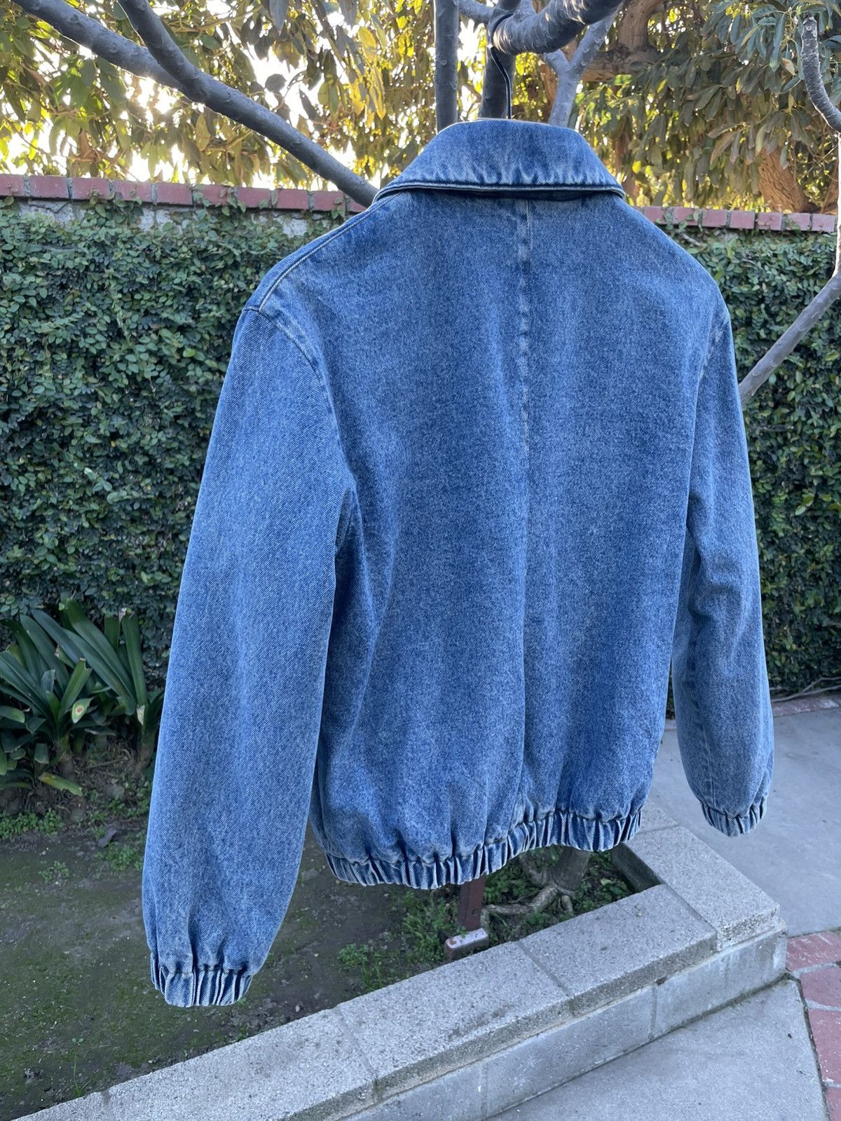 AMI AMI Paris Denim Bomber Jacket XS Blue Size US XS / EU 42 / 0 - 6 Thumbnail