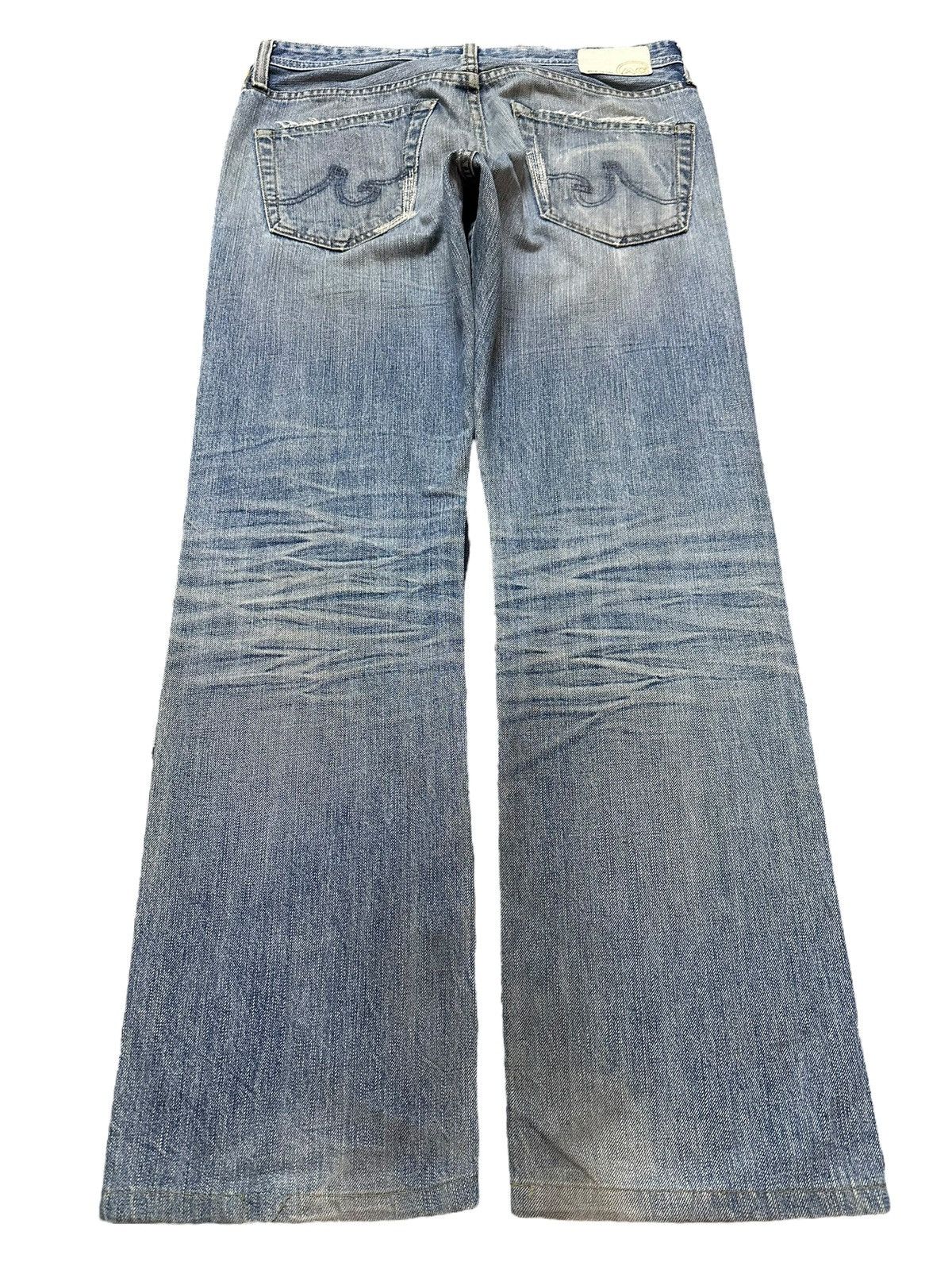 AG Adriano Goldschmied Vintage Usa Adriano Goldschmied Faded Wash Distressed Jeans Size US 32 / EU 48 - 2 Thumbnail