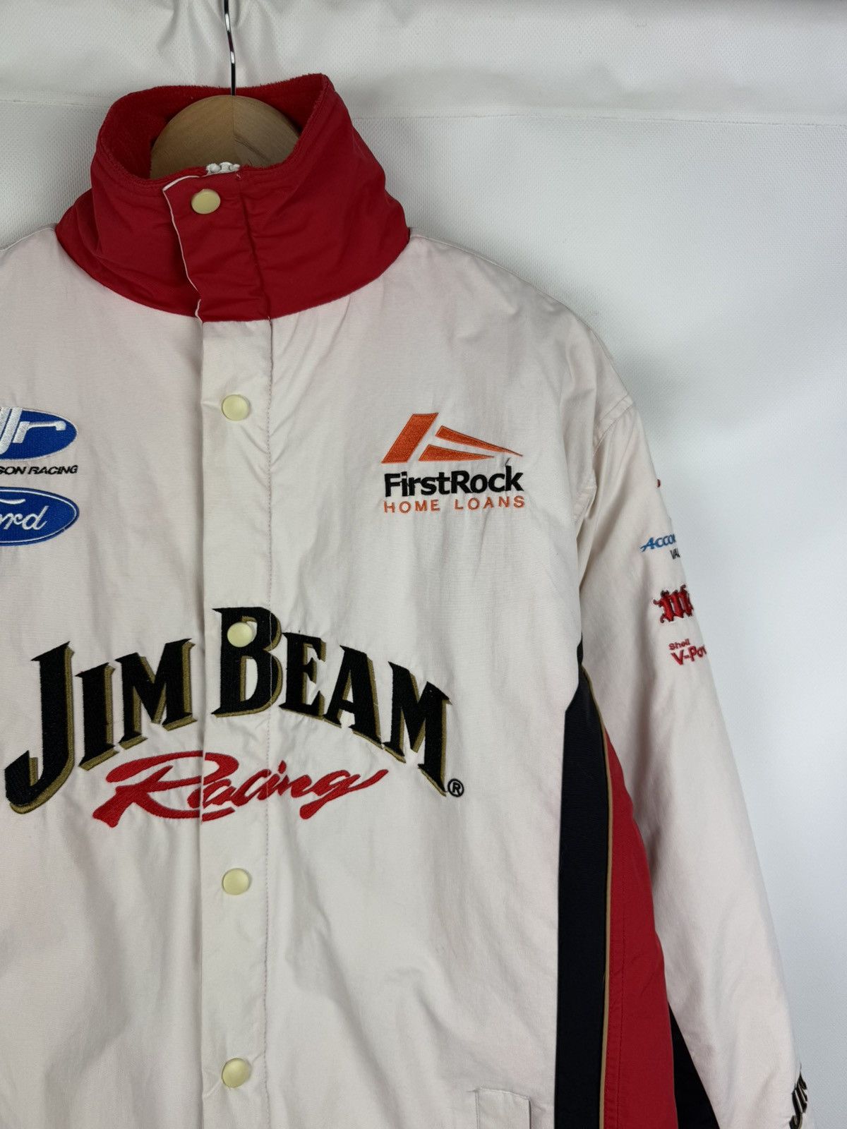 Vintage Jim Beam Vintage Men’s Racing Jacket Size Xs Size US XS / EU 42 / 0 - 5 Thumbnail