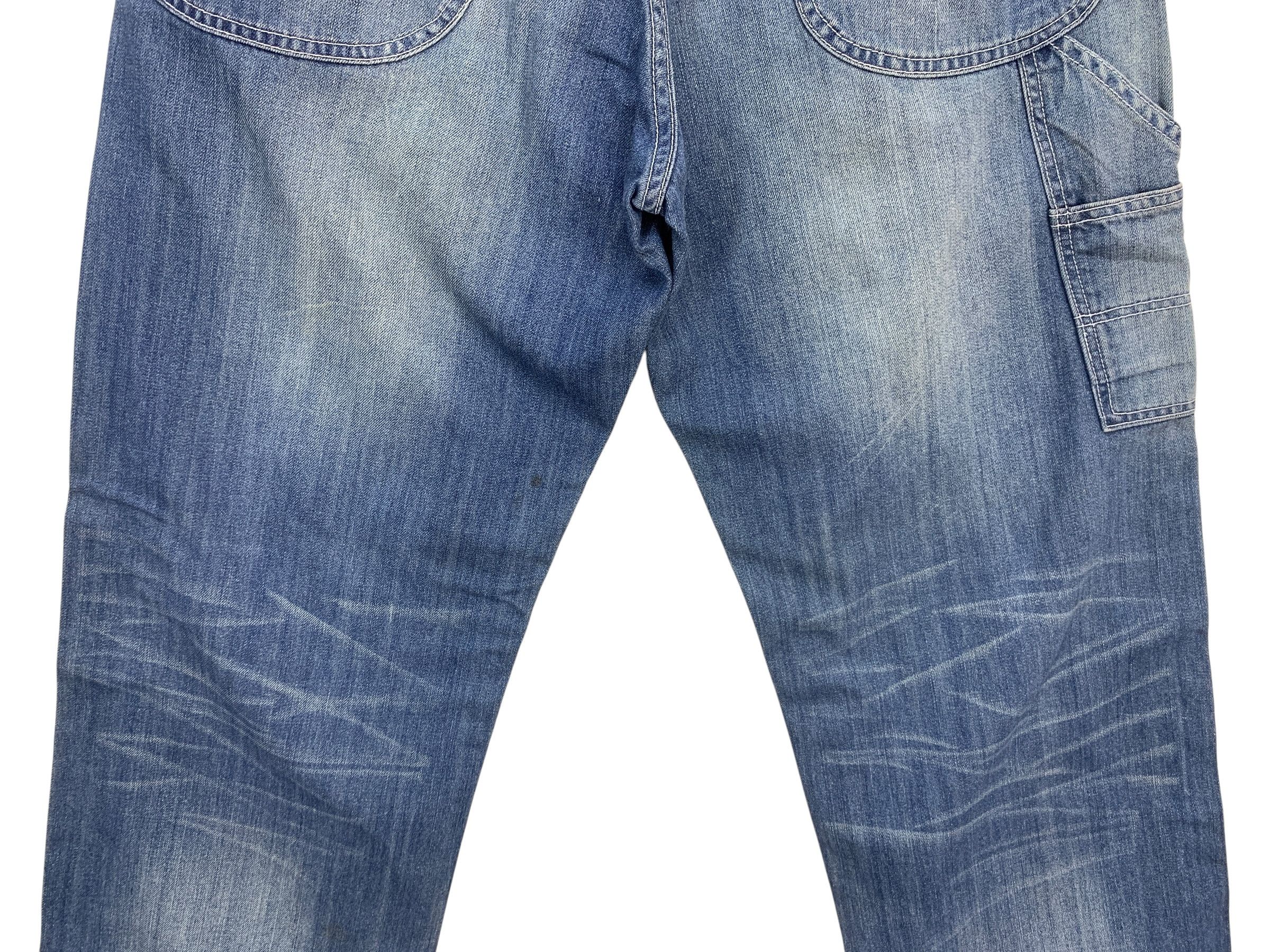 Japanese Brand Ranch Carpenter Workwear Dungarees Japanese Jeans Size 32 Size US 32 / EU 48 - 7 Thumbnail