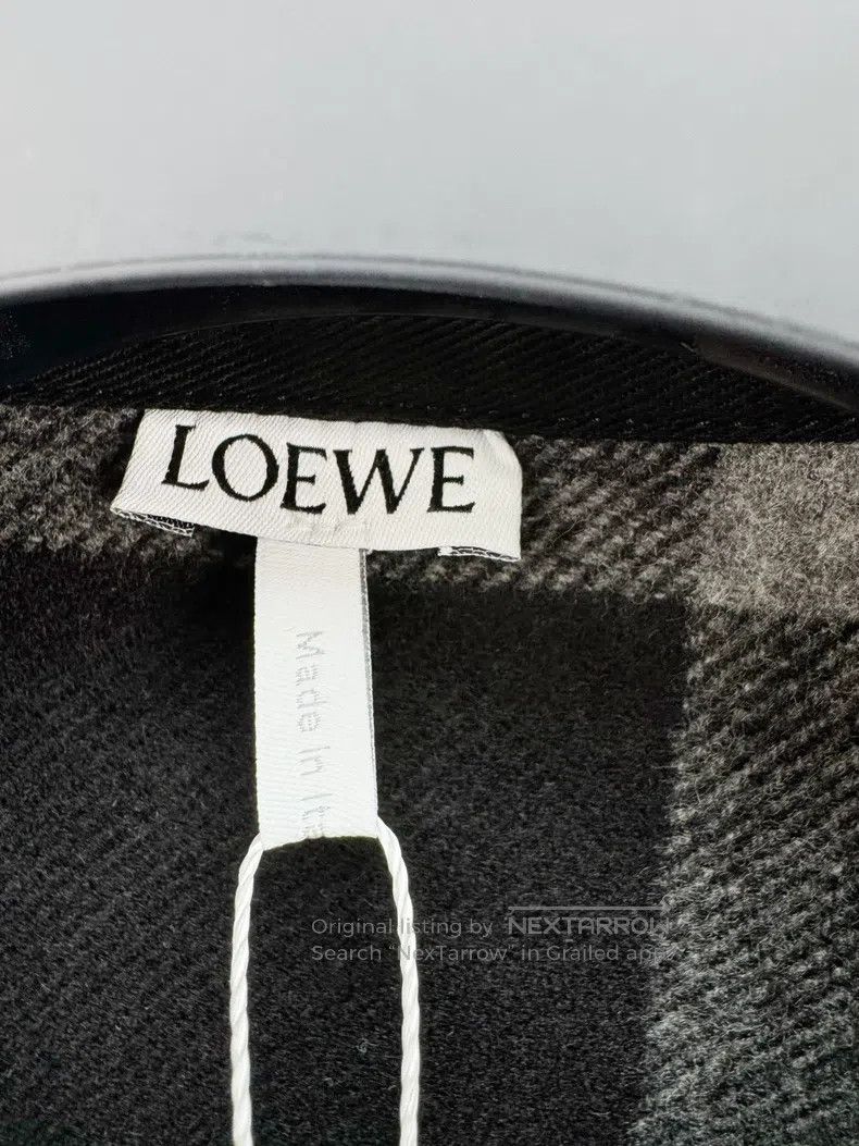 Loewe Loewe Wool Plaid Jacket Shirt Size US M / EU 48-50 / 2 - 2 Thumbnail