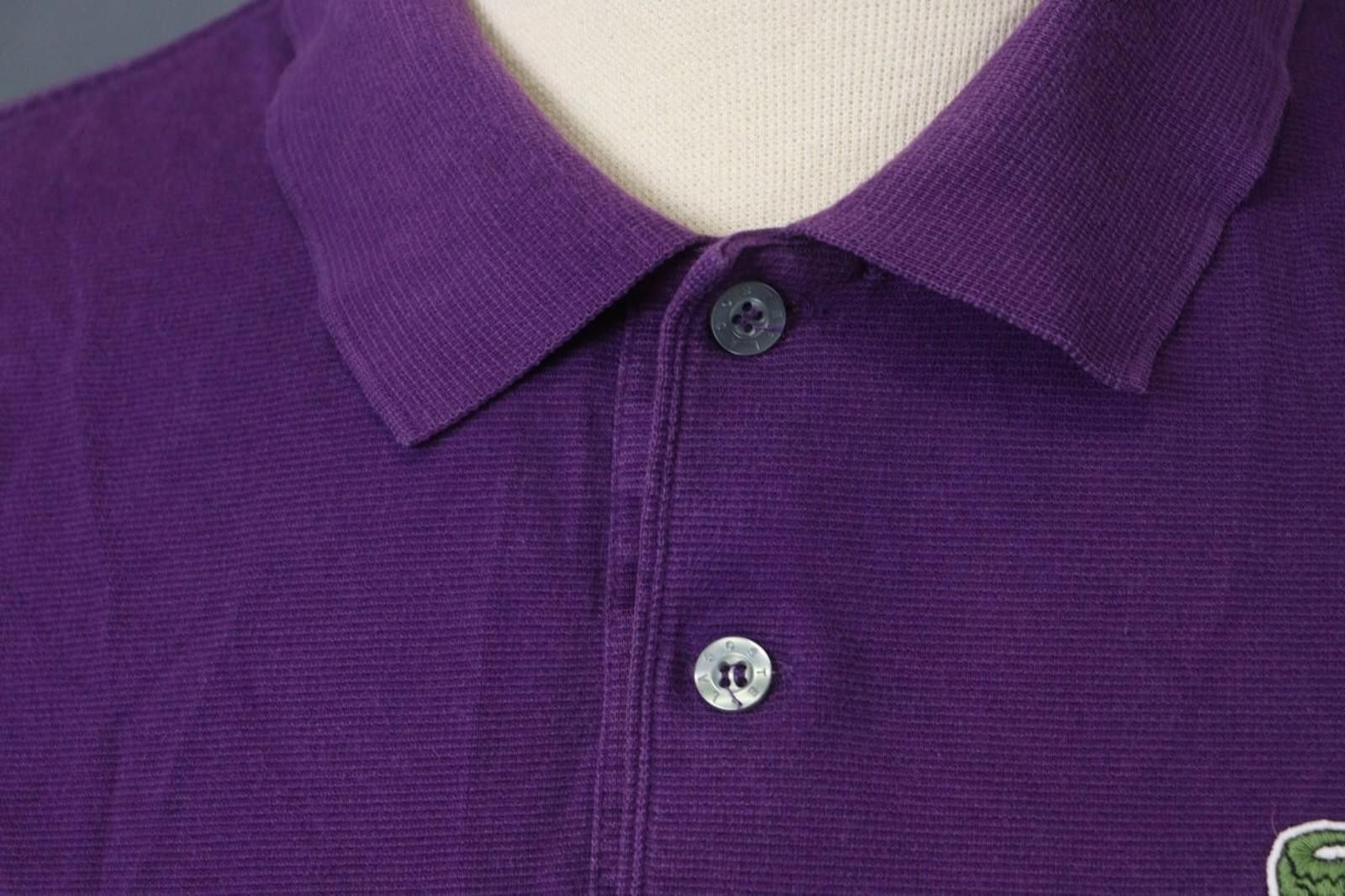 Lacoste Lacoste Purple 100% Cotton Collared Polo Shirt Size 8 Size US M / EU 48-50 / 2 - 6 Thumbnail