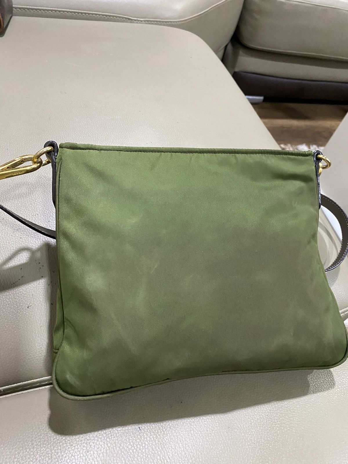 Prada Authentic Prada Tessuto Bruciato Shoulder Bag Size ONE SIZE - 2 Thumbnail