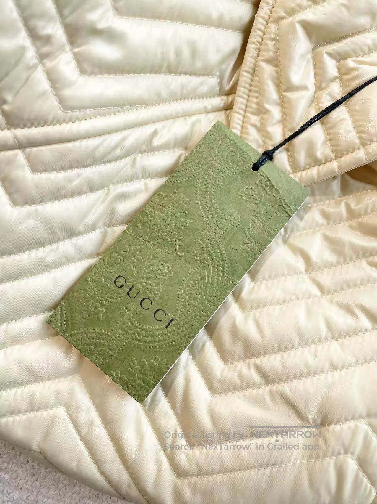 Gucci Guicci Double G belt quilted cotton jacket| Size M / US 6-8 / IT 42-44 - 7 Thumbnail